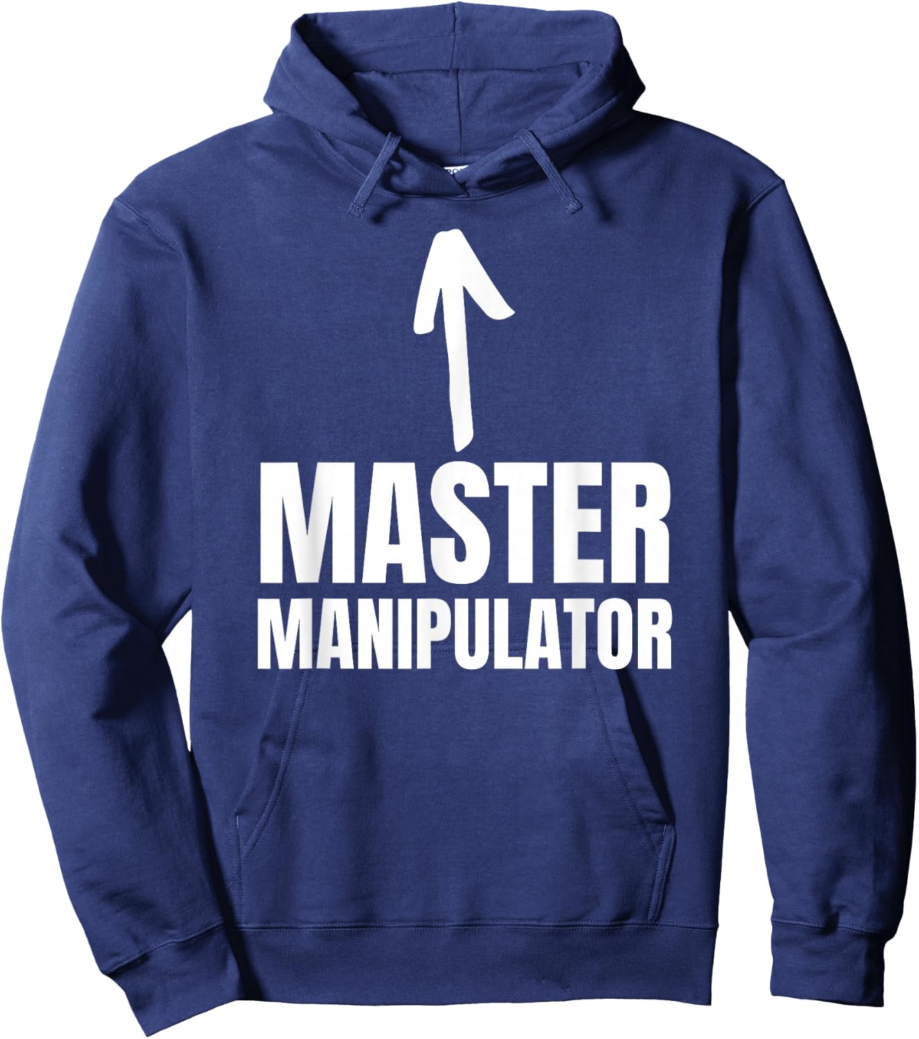 Funny Master Manipulator Toxic Partner Manipulated Hoodie - Hoodie | Navy