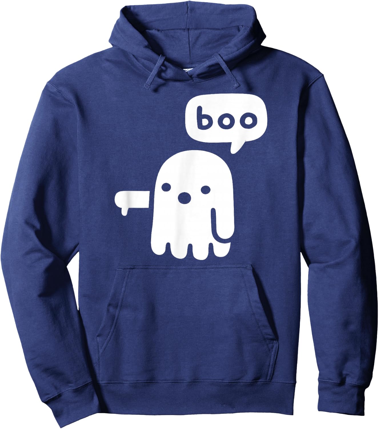 Funny Chunky Ghost Of Disapproval Boo Halloween Classic Hoodie - Hoodie | Navy