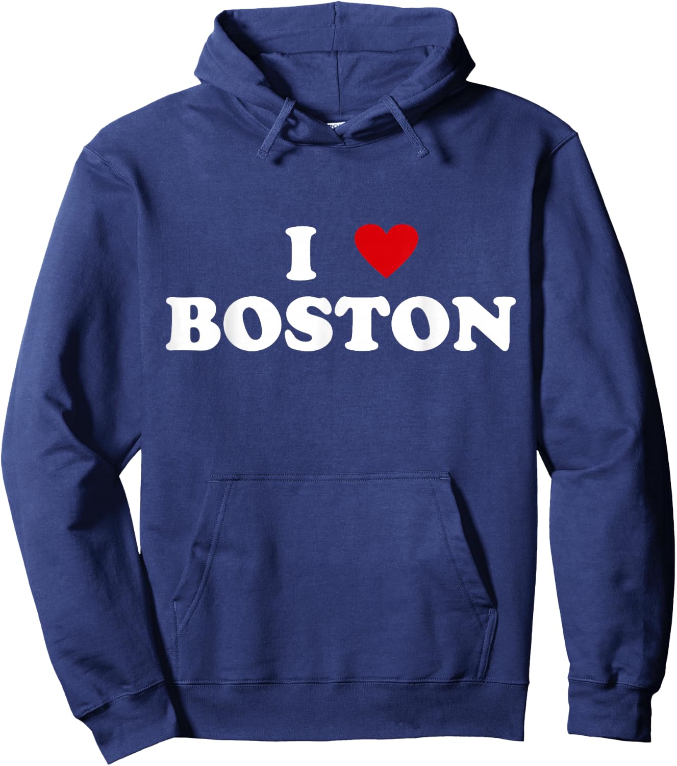 I Heart USA City - I Love Boston Hoodie - Hoodie | Navy