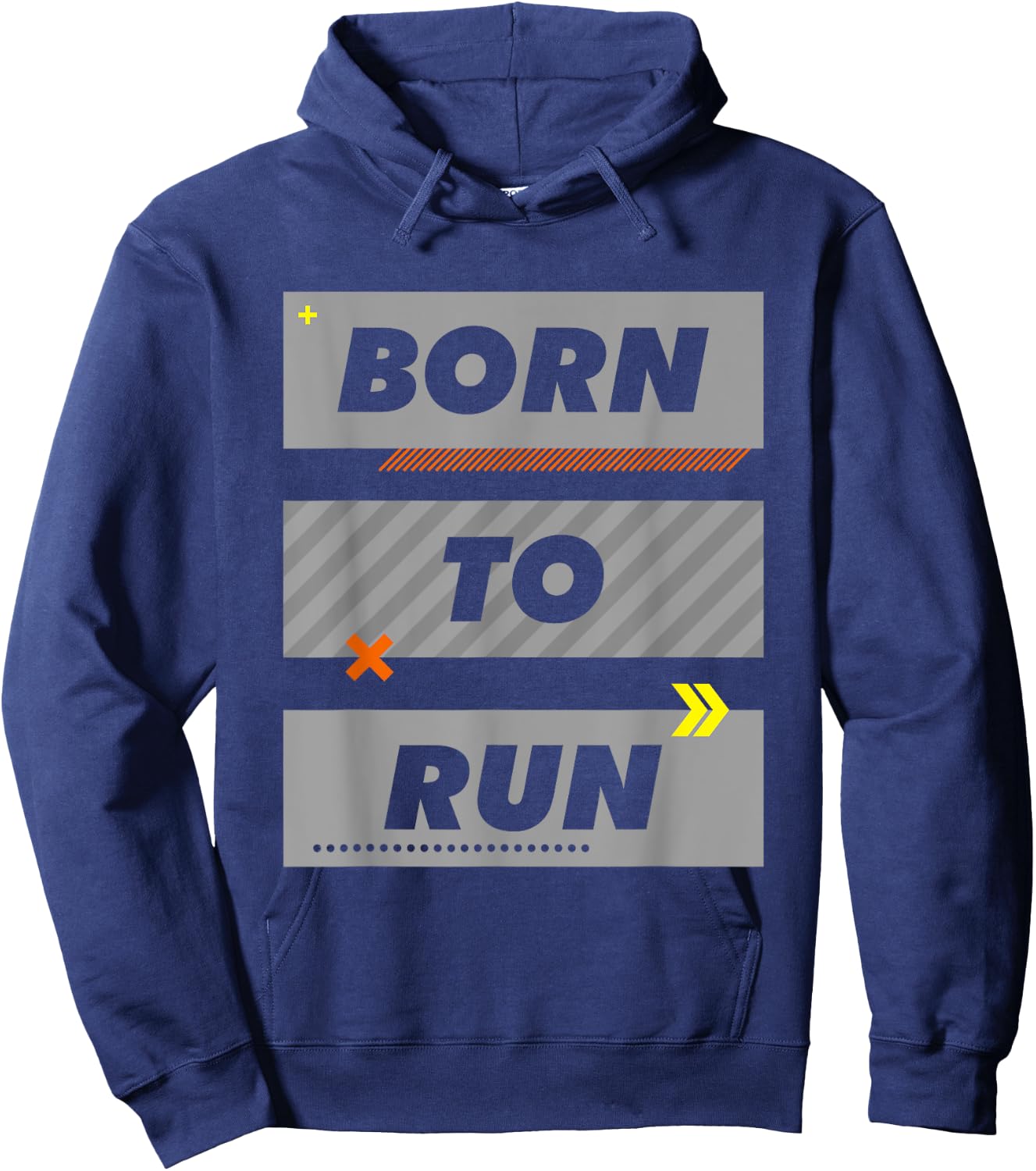 Born to run Hoodie - Hoodie | Navy