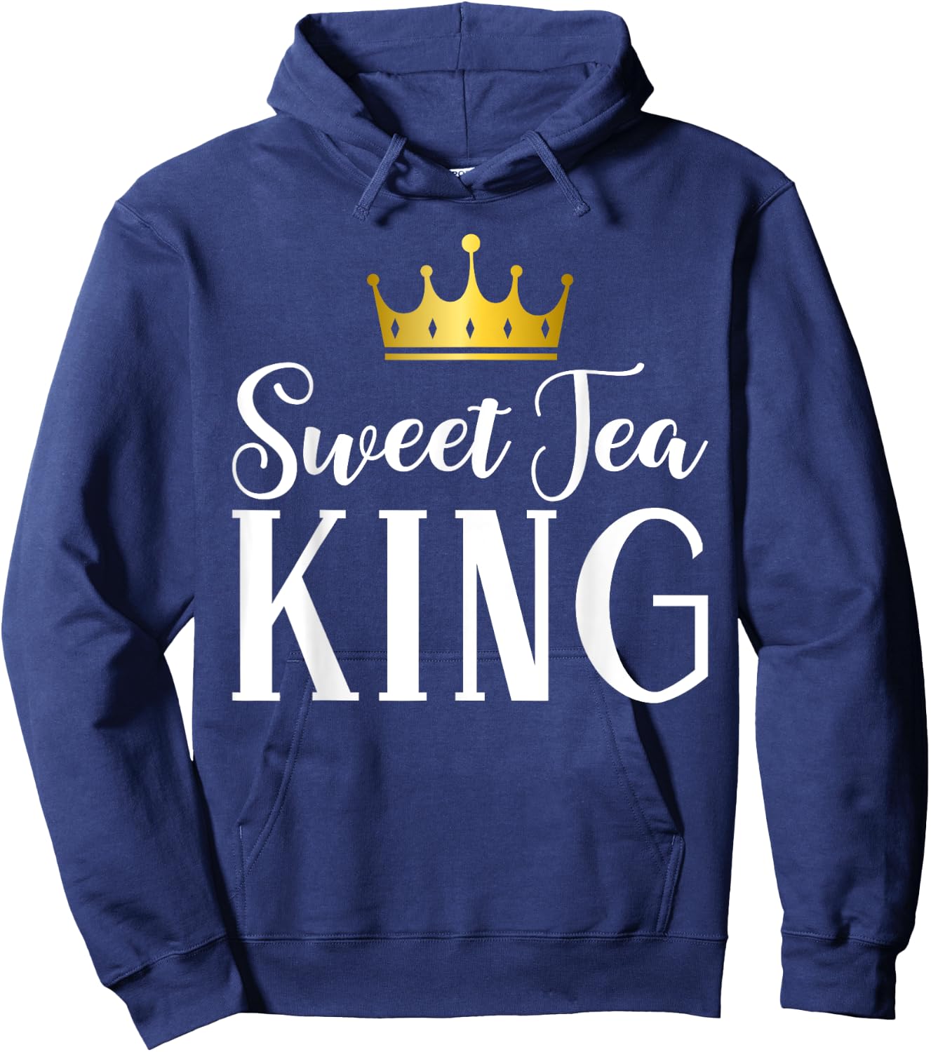 Sweet Tea King Hoodie - Hoodie | Navy