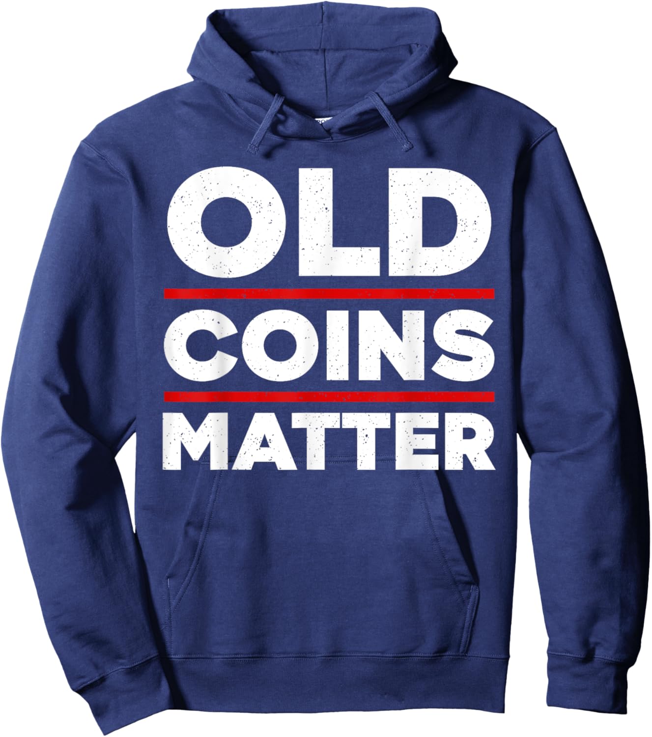 Funny Coin Collecting Art Women Penny Coin Collector Hoodie - Hoodie | Navy