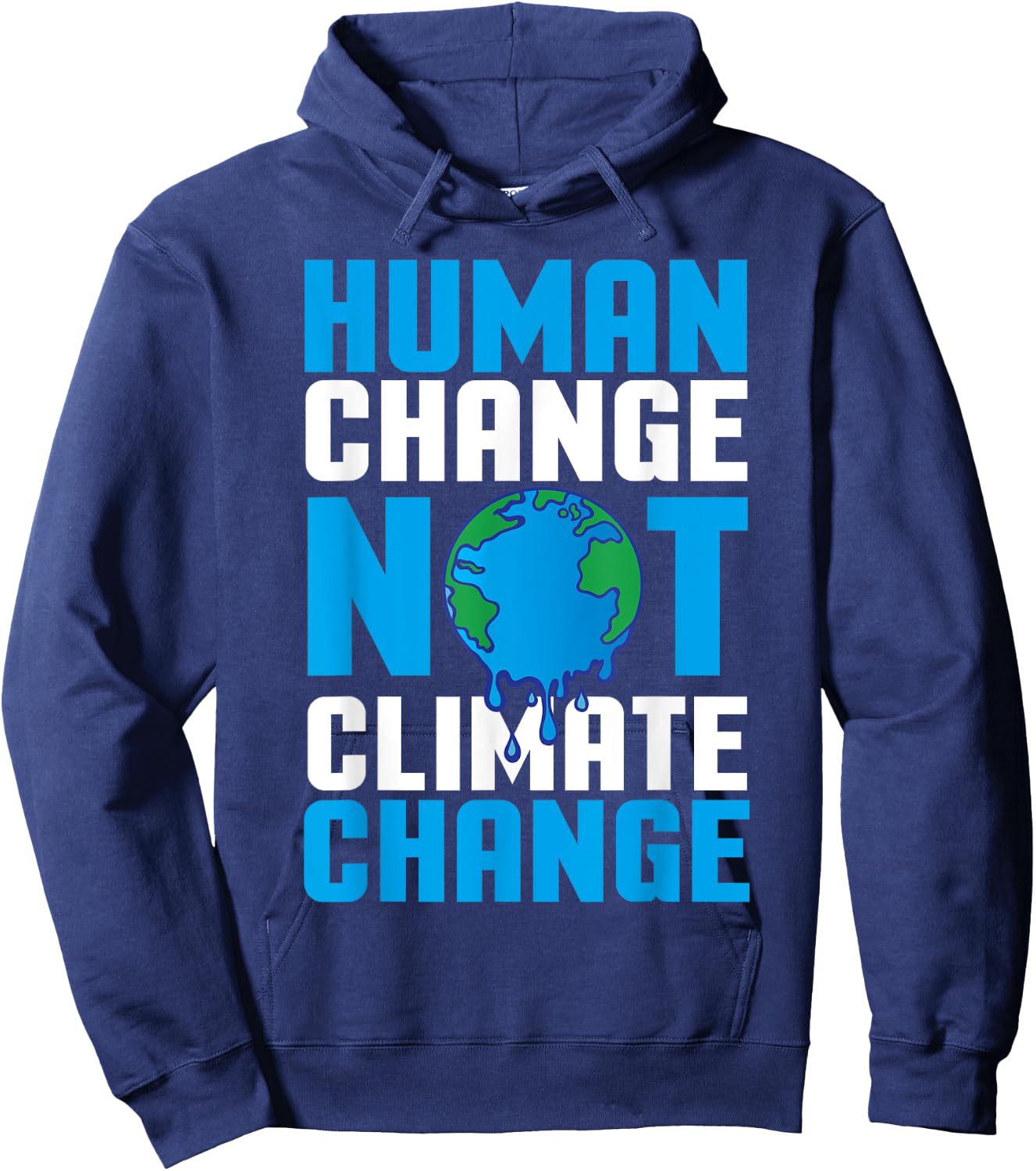 Cool Climate Change Art Men Women Global Warming Environment Hoodie - Hoodie | Navy