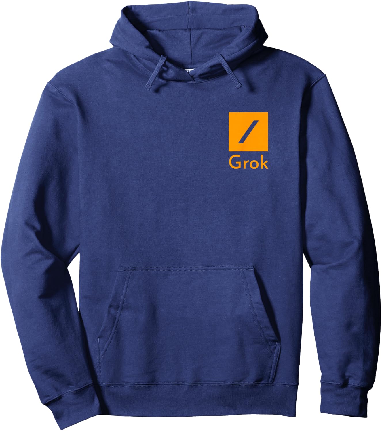 (TWO SIDED) Grok AI - Independent Artificial Intelligence Hoodie - Hoodie | Navy
