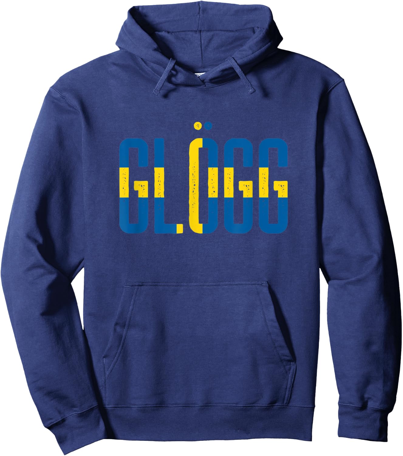 GLÖGG Sweden Flag Swedish Glogg Advent Season Mulled Wine Hoodie - Hoodie | Navy