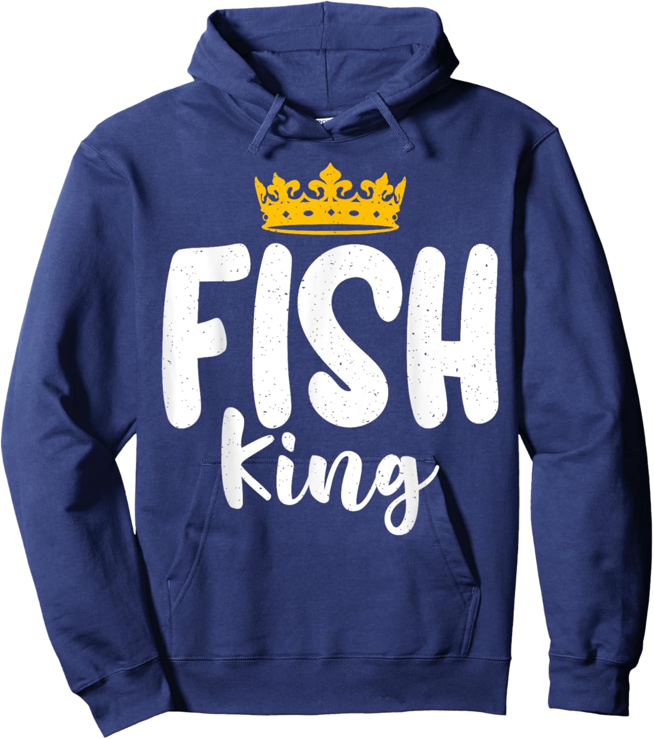 Fish King Fish Owner Hoodie - Hoodie | Navy