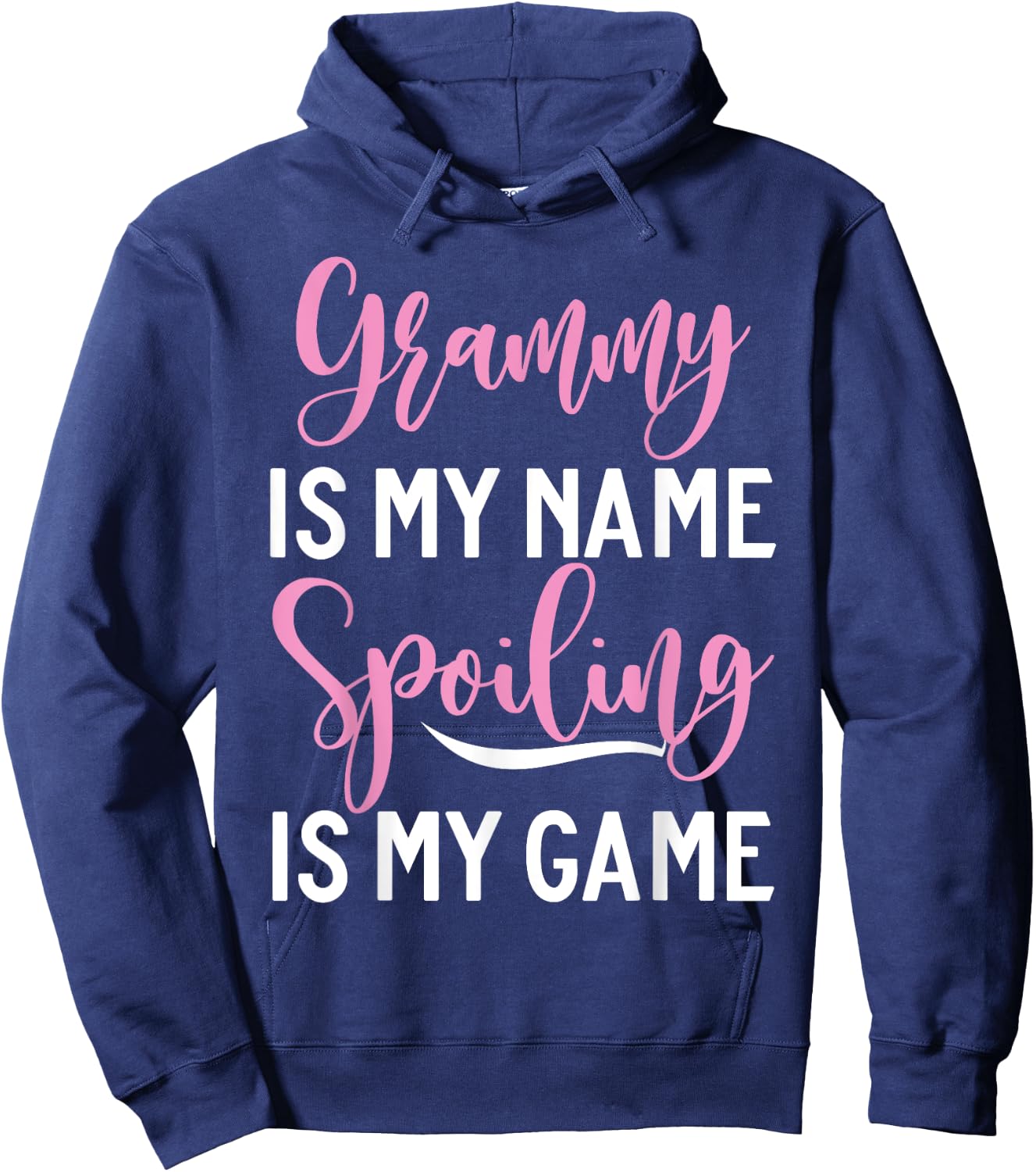 Grammy is my Name Spoiling is my Game Grammy Hoodie - Hoodie | Navy