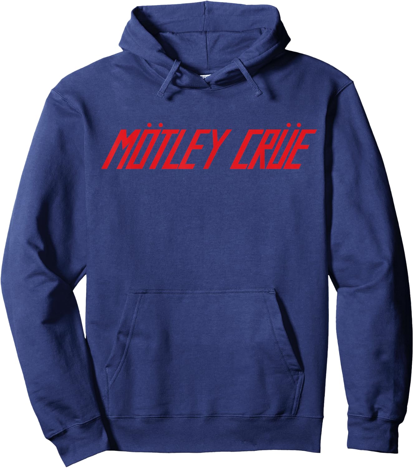 Mötley Crüe - Distressed Logo Hoodie - Hoodie | Navy