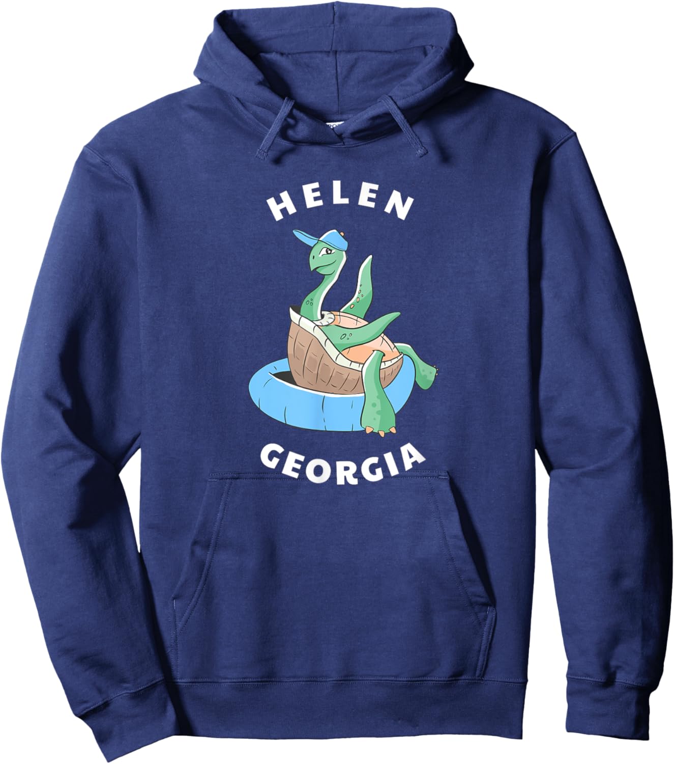 Helen Georgia Chattahoochee River Tubing GA Vacation Hoodie - Hoodie | Navy