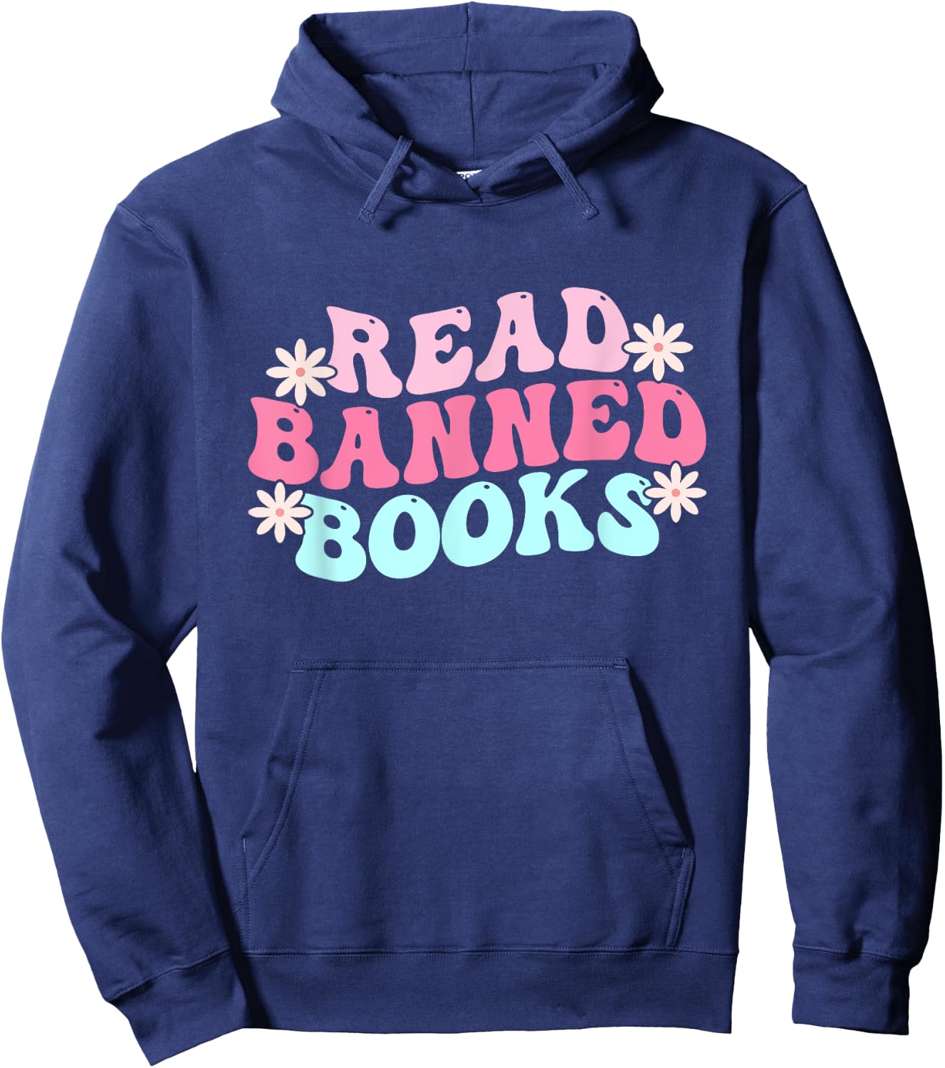 Read Banned Books - Banned Books Lover Reading Bookworm Hoodie - Hoodie | Navy