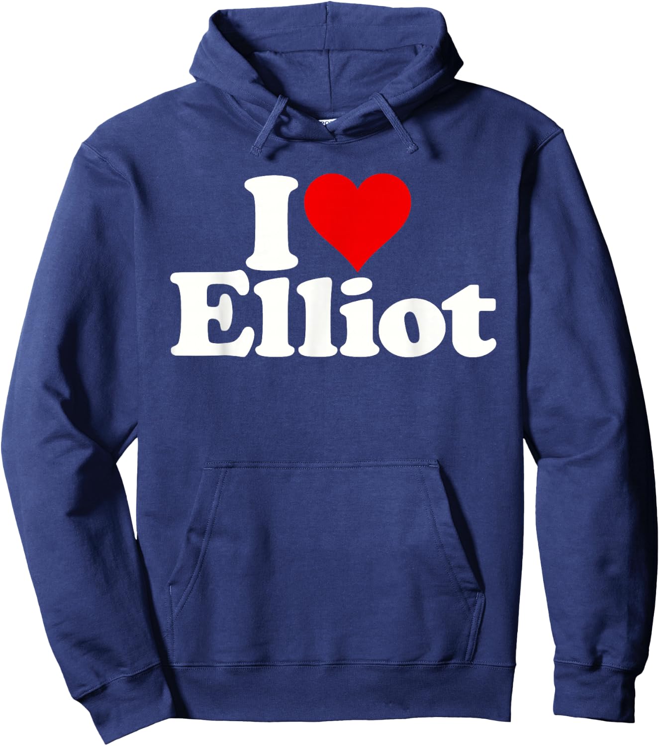 I Love Heart Elliot Hoodie - Hoodie | Navy
