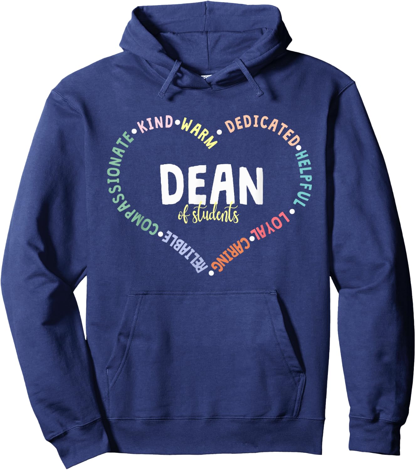 Administrator Appreciation Dean Of Students Back To School Hoodie - Hoodie | Navy