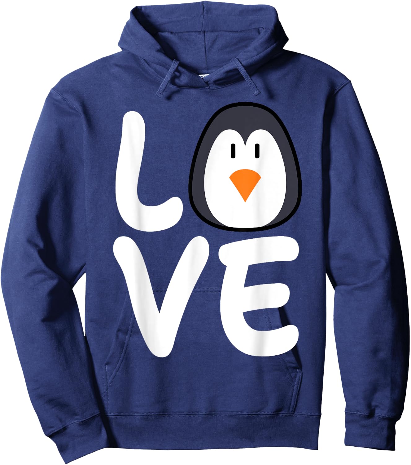 LOVE Penguins Shirt | Penguin Lover Shirt | Cool Penguin Hoodie - Hoodie | Navy
