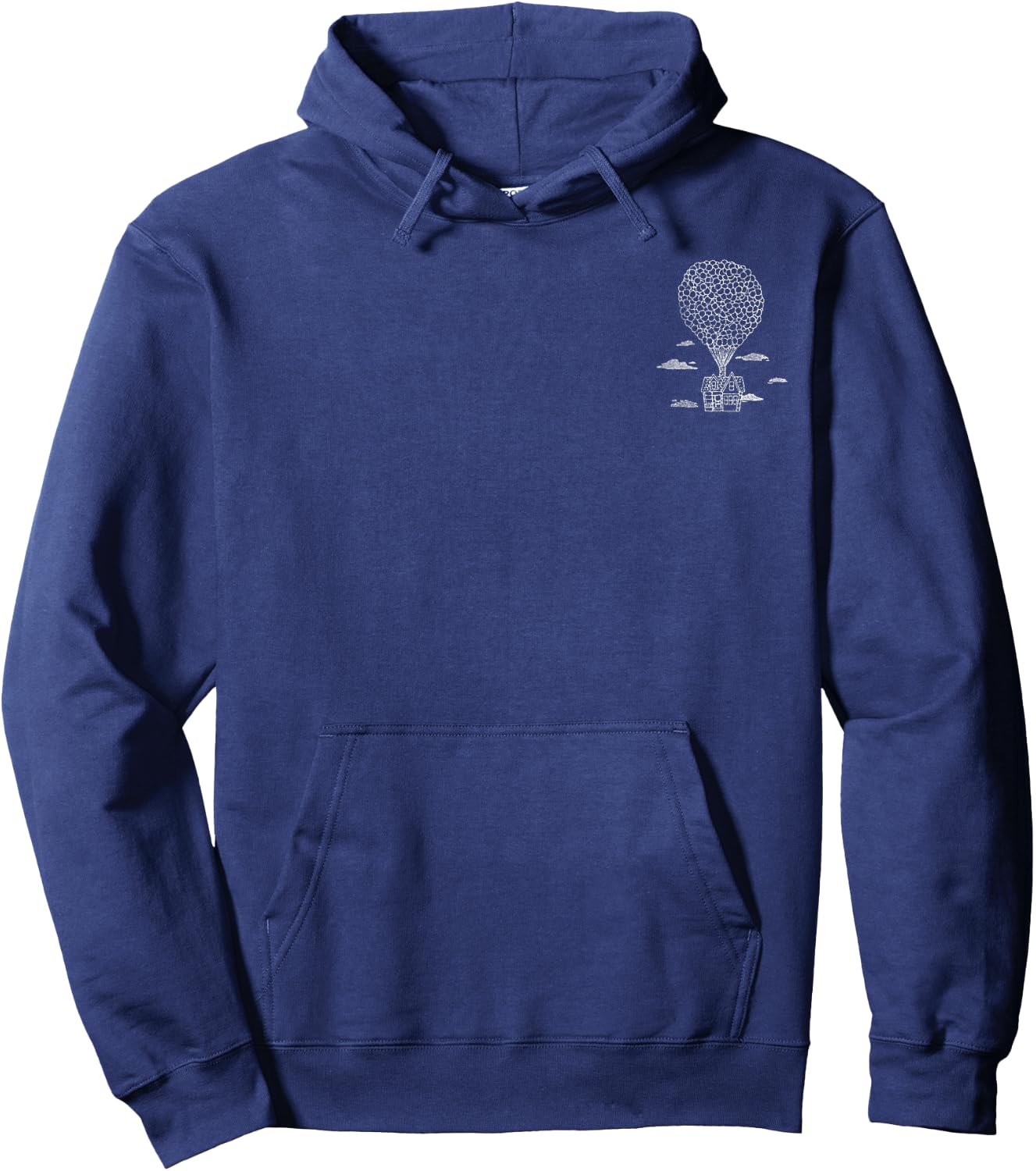 Disney Pixar Up Balloon Adventure Sketch Front & Back Hoodie - Hoodie | Navy