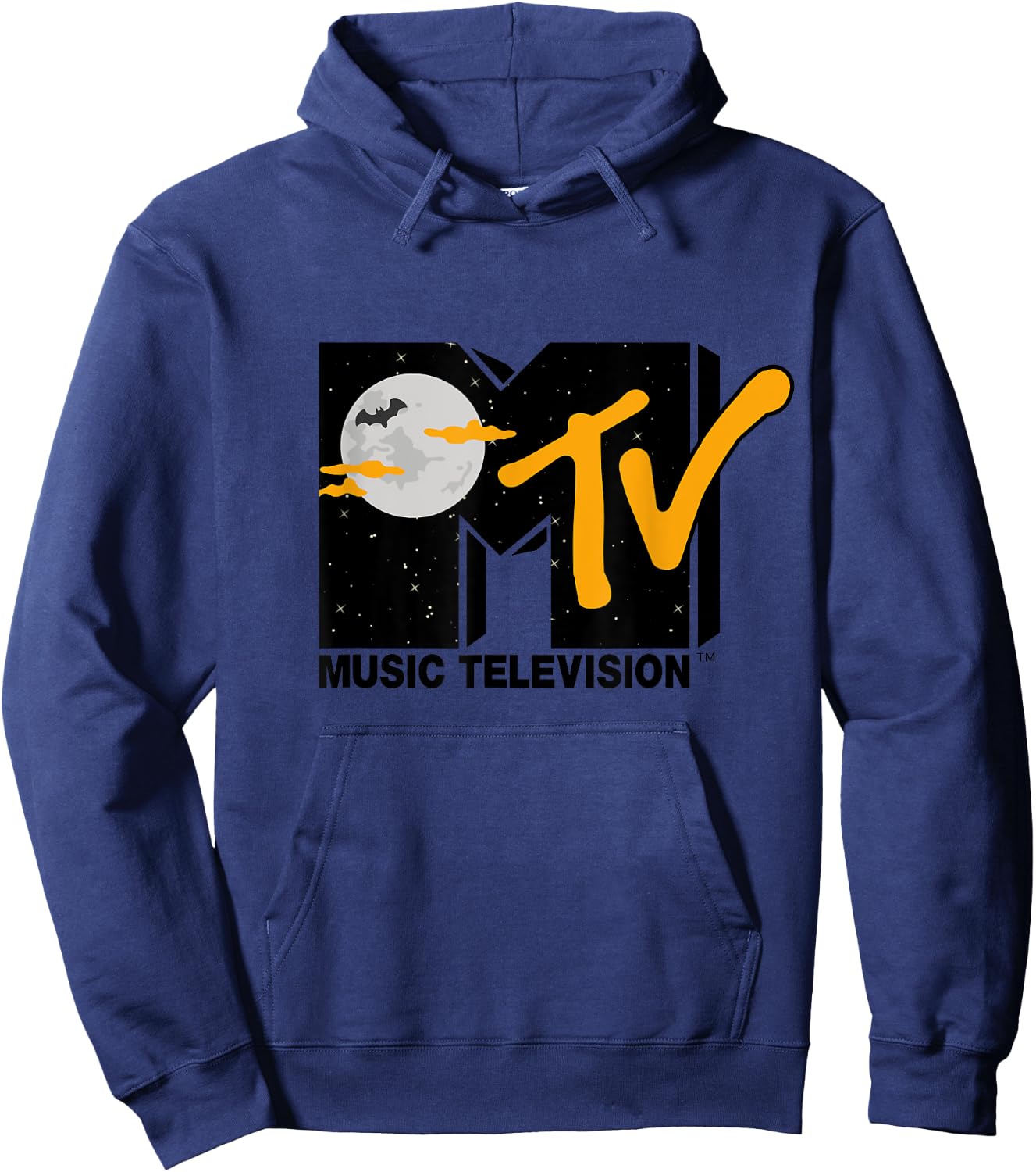 Mademark x MTV - The official MTV Logo original for Halloween Hoodie - Hoodie | Navy