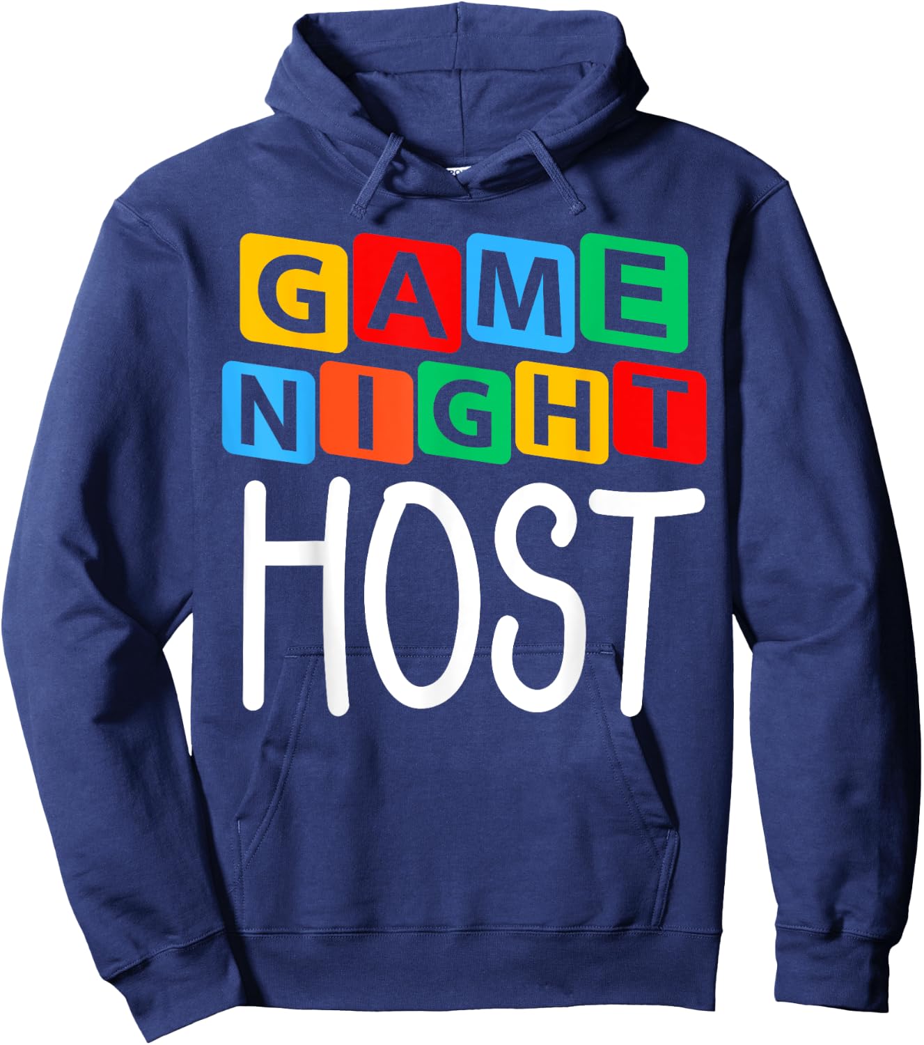 Trivia Night Team Family Game Night Host Hoodie - Hoodie | Navy