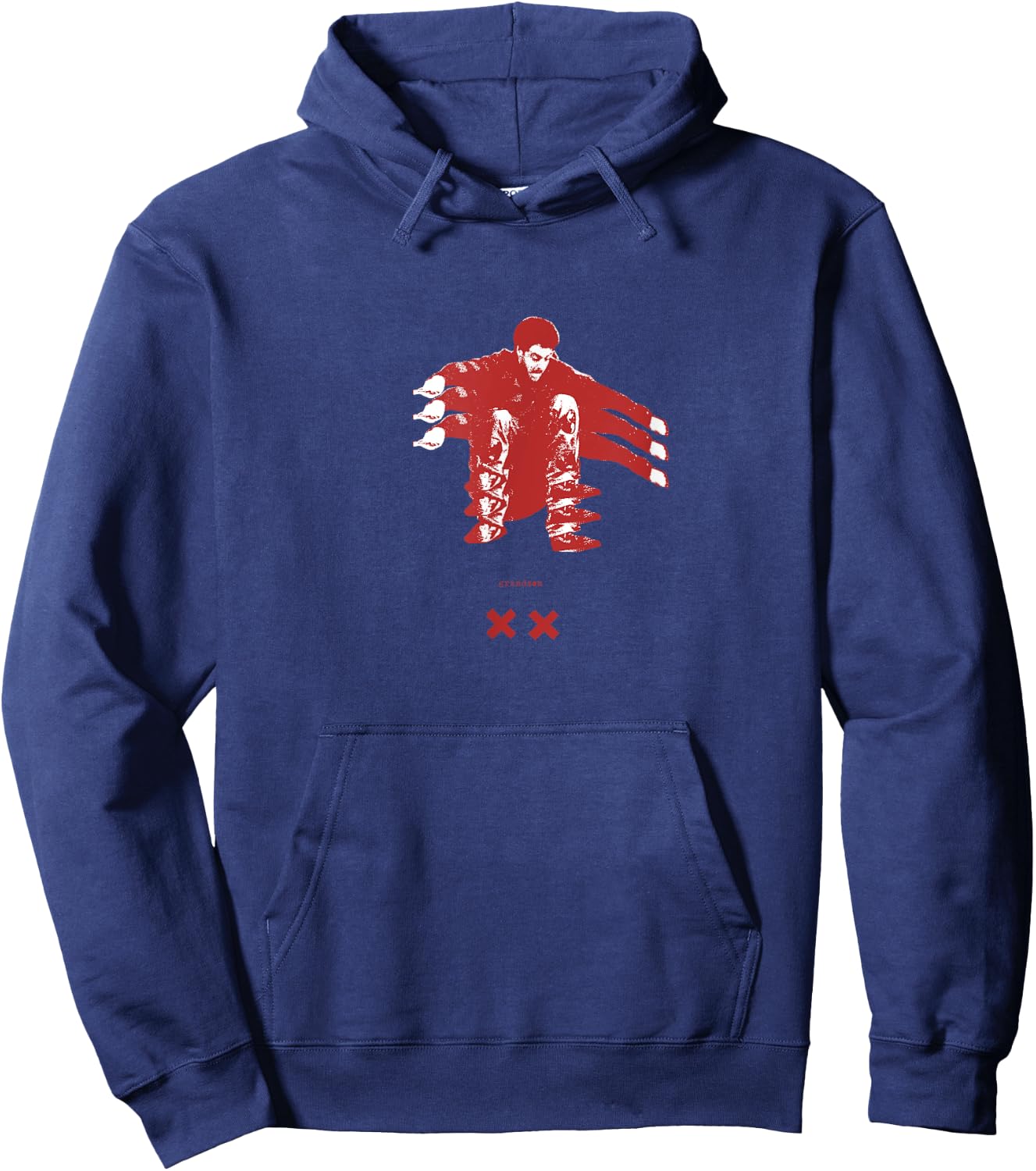 Grandson Jump Stack Hoodie - Hoodie | Navy