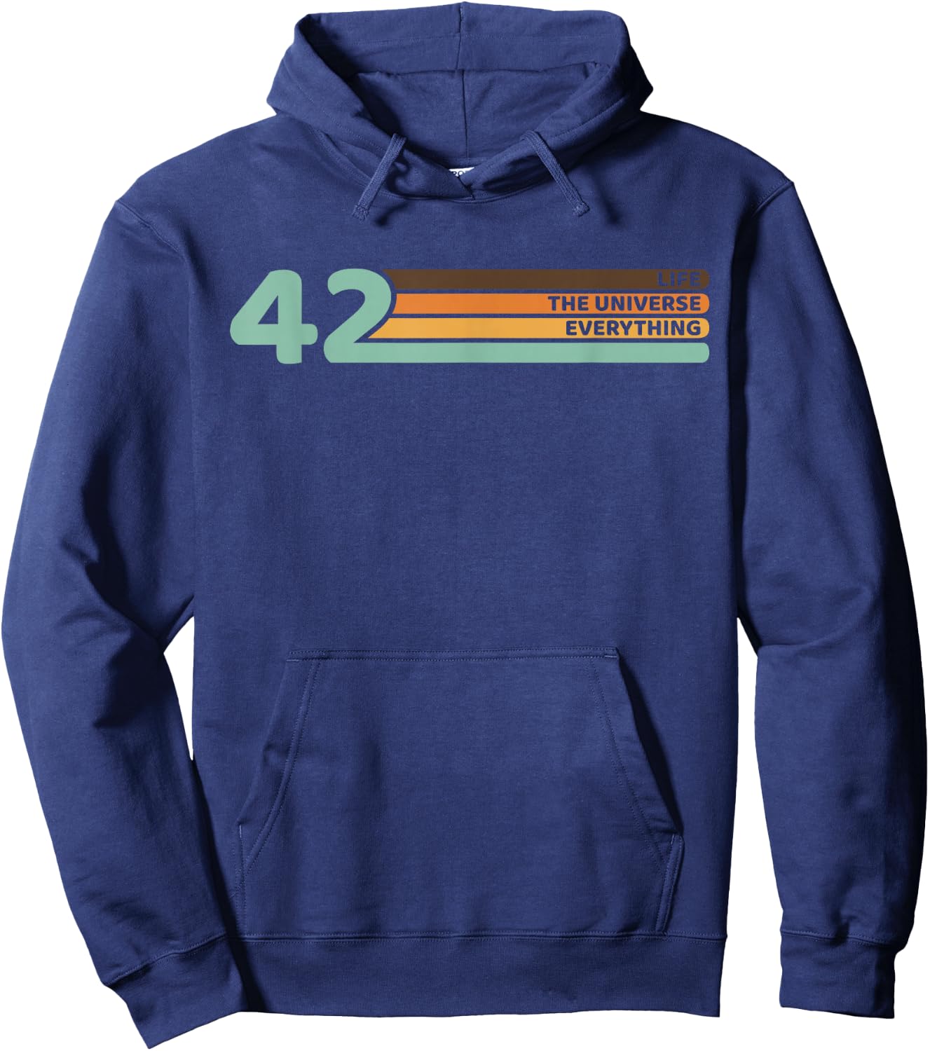 42 The Answer to Life The Universe and Everything Hoodie - Hoodie | Navy