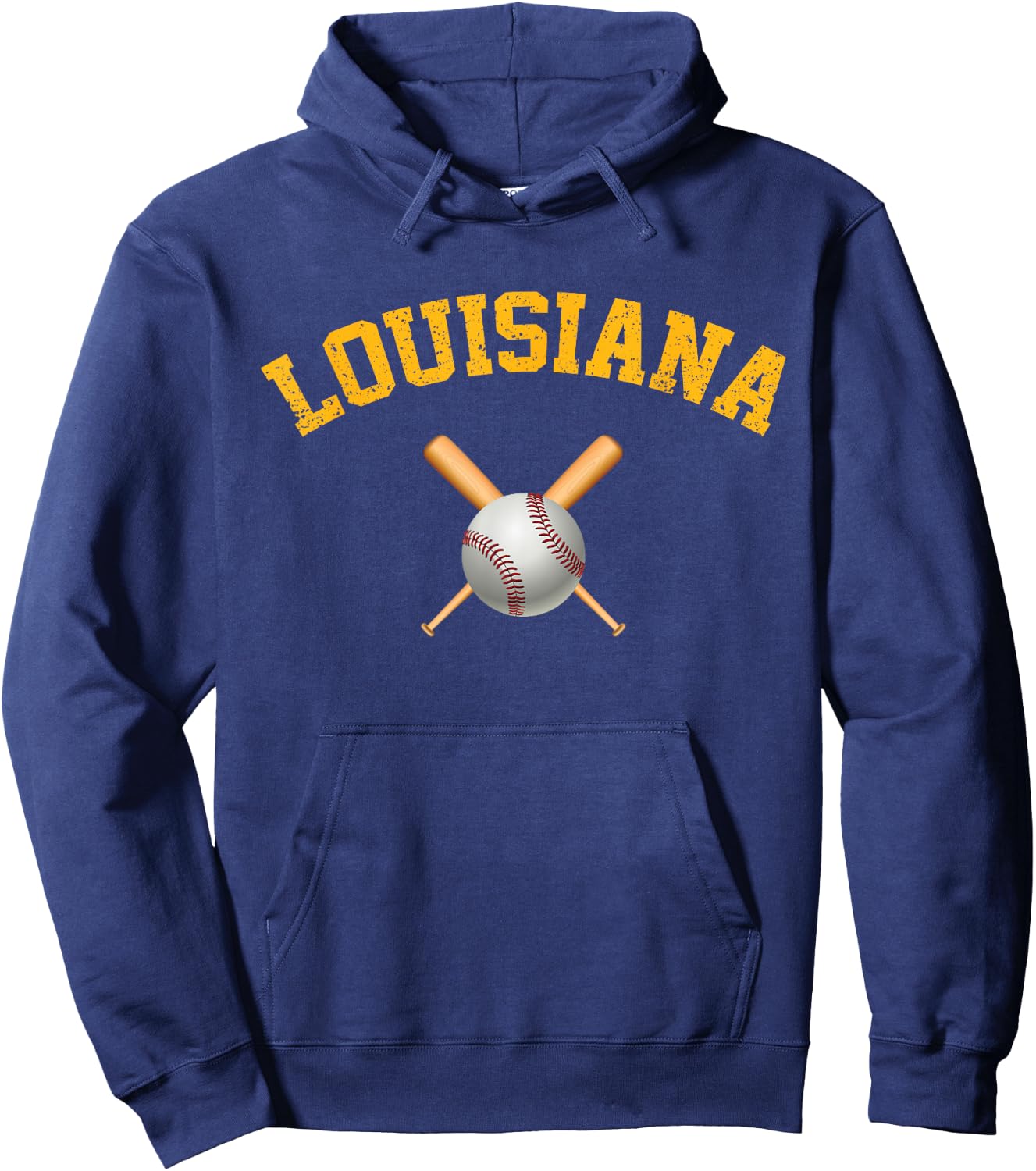 Louisiana Baseball Hoodie - Hoodie | Navy