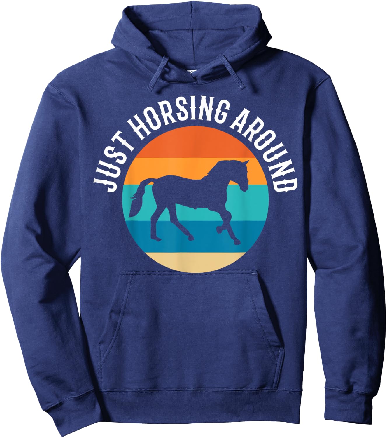 Just Horsing Around Riding Instructor Hoodie - Hoodie | Navy