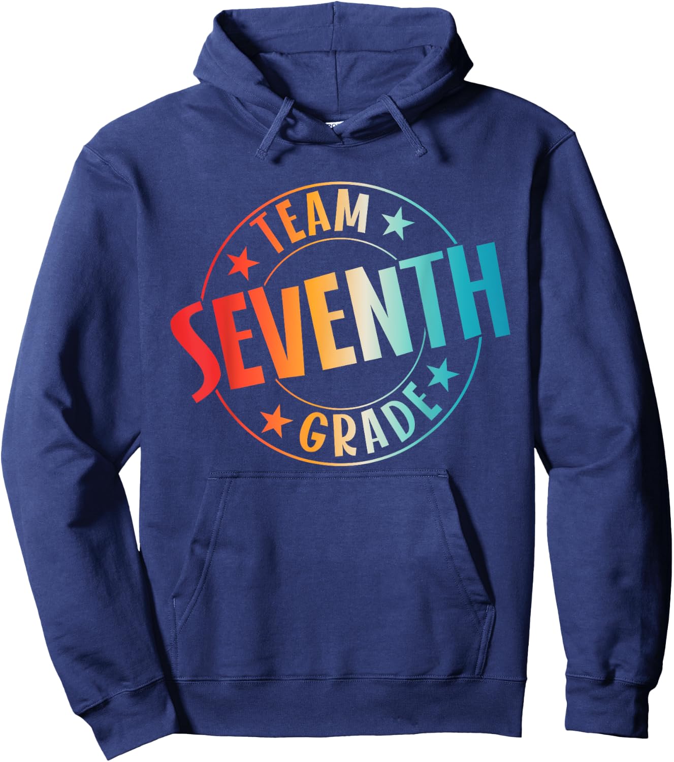 Team Seventh Grade Teacher Student Back To School 7th Grade Hoodie - Hoodie | Navy