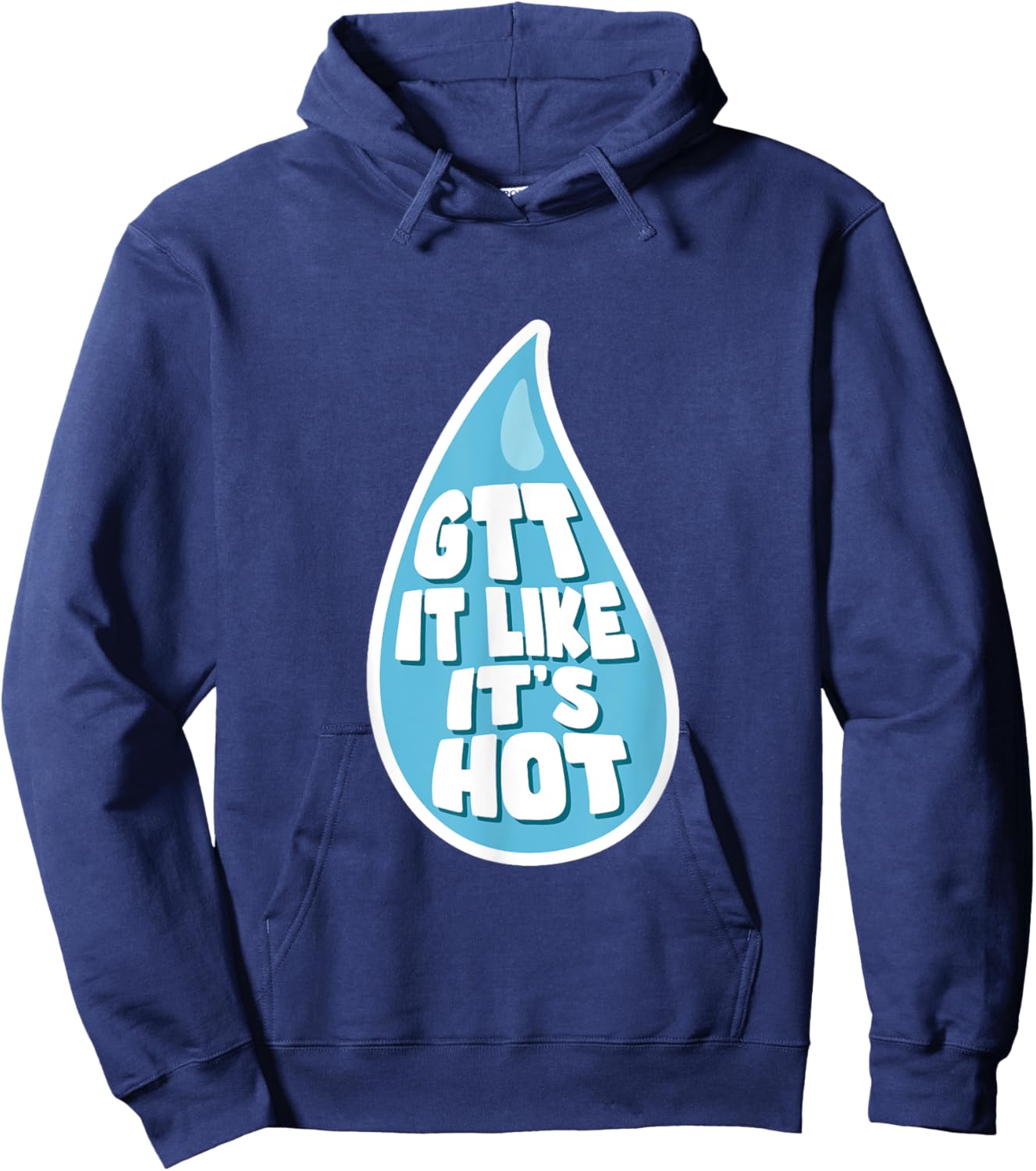 Funny Eye Drop Ophthalmology Nurse Medical Doctor Hoodie - Hoodie | Navy
