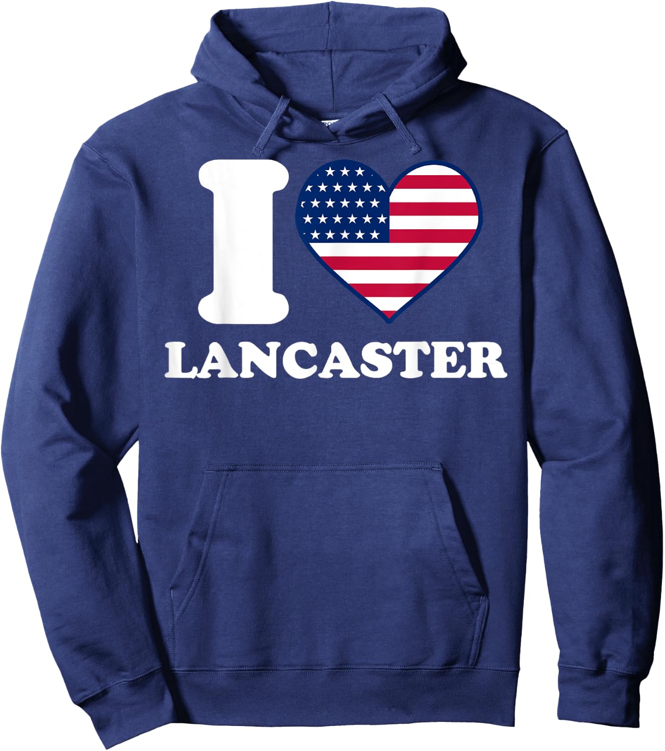I love Lancaster I heart Lancaster Hoodie - Hoodie | Navy