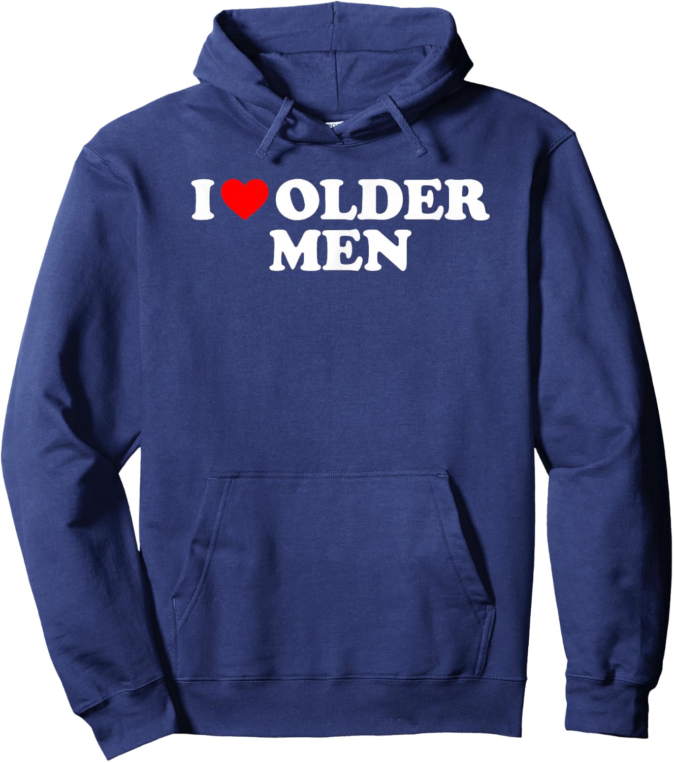 I Love Older Men Hoodie - Hoodie | Navy