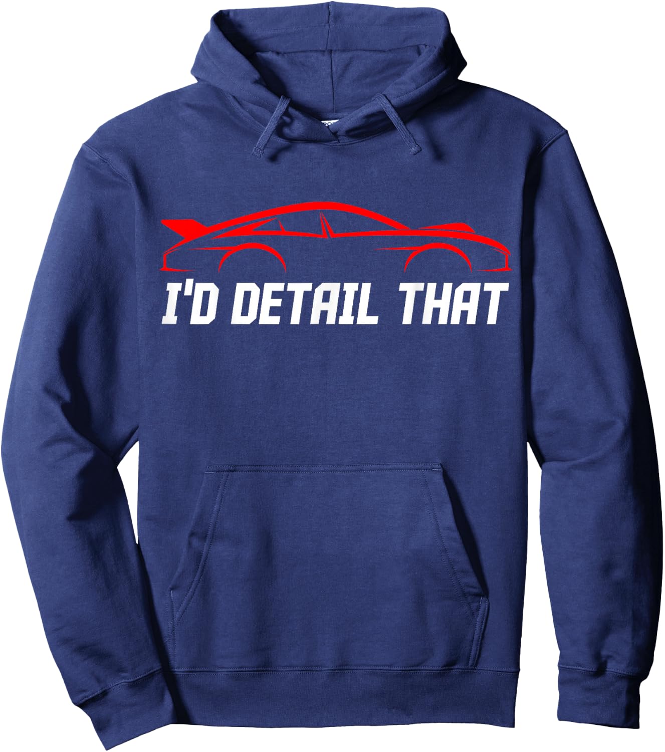Auto Detailing Car Detail Specialist Job Automotive Detailer Hoodie - Hoodie | Navy