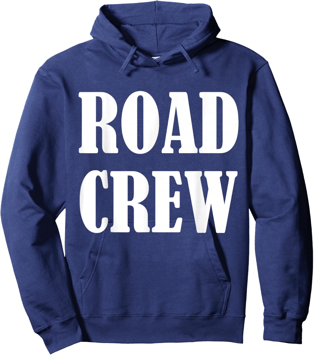 Road Worker Uniform Design - Road Crew Hoodie - Hoodie | Navy