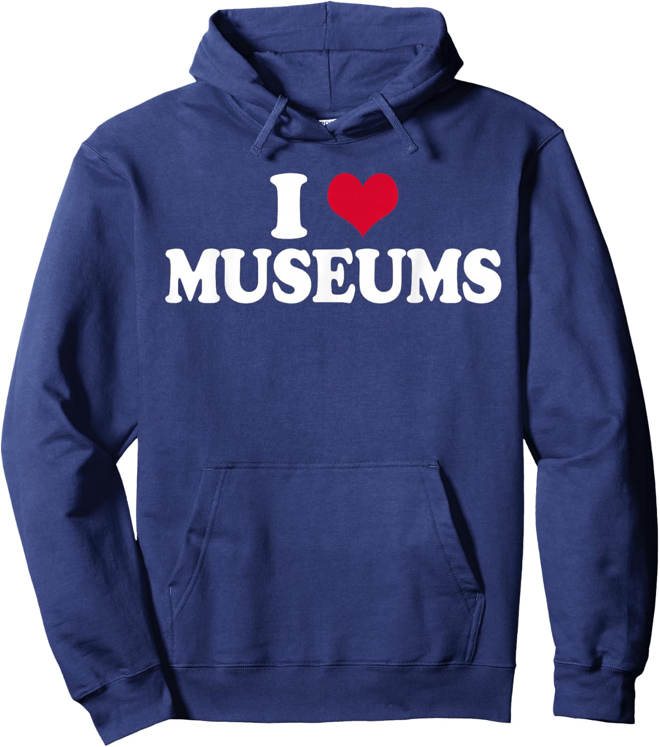 Museum I Love Museums Curator Hoodie - Hoodie | Navy