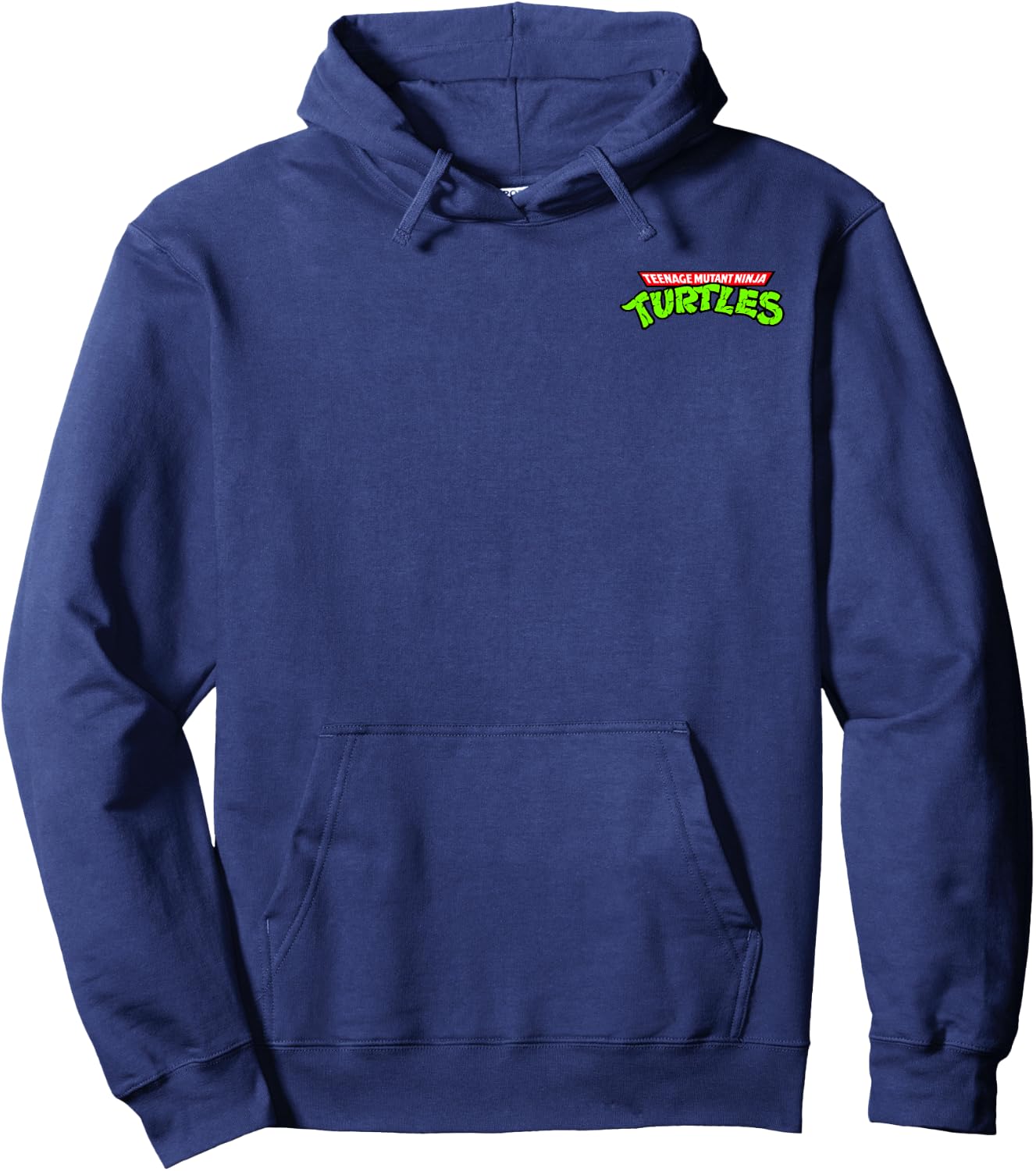 Teenage Mutant Ninja Turtles Classic Vintage Pocket Logo Hoodie - Hoodie | Navy