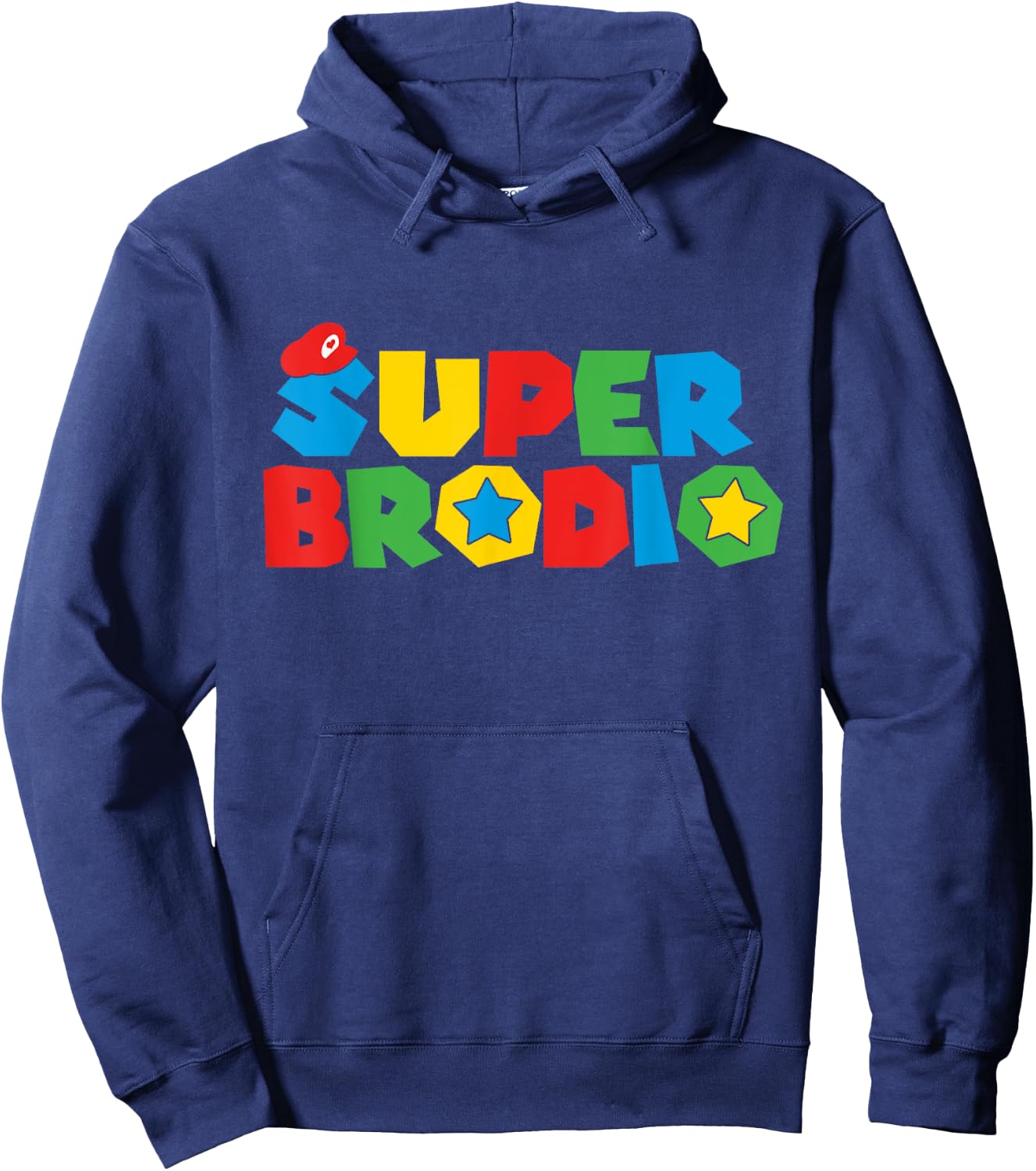 Ultimate Gaming Bro: Comedic Brother Family Matching Hoodie - Hoodie | Navy
