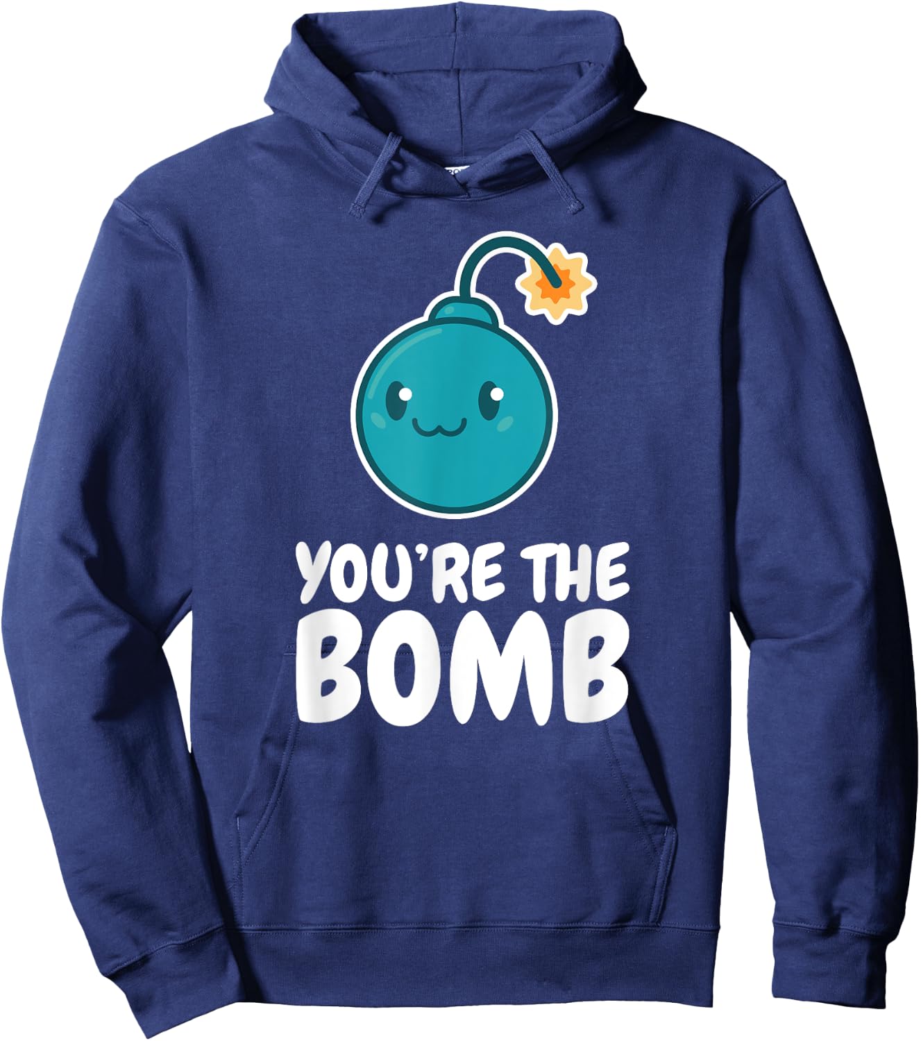 You're the Bomb Bubble Relaxing Bath Bombs Hoodie - Hoodie | Navy