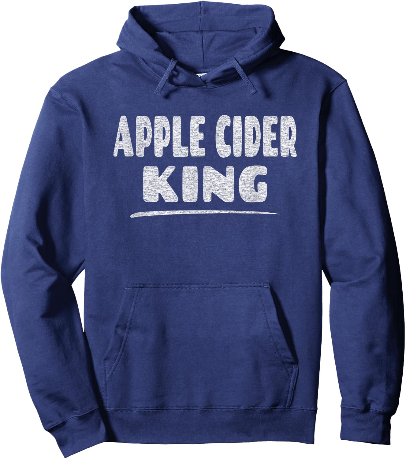 Apple Cider King - Autumn Hot Drink Lover Hoodie - Hoodie | Navy