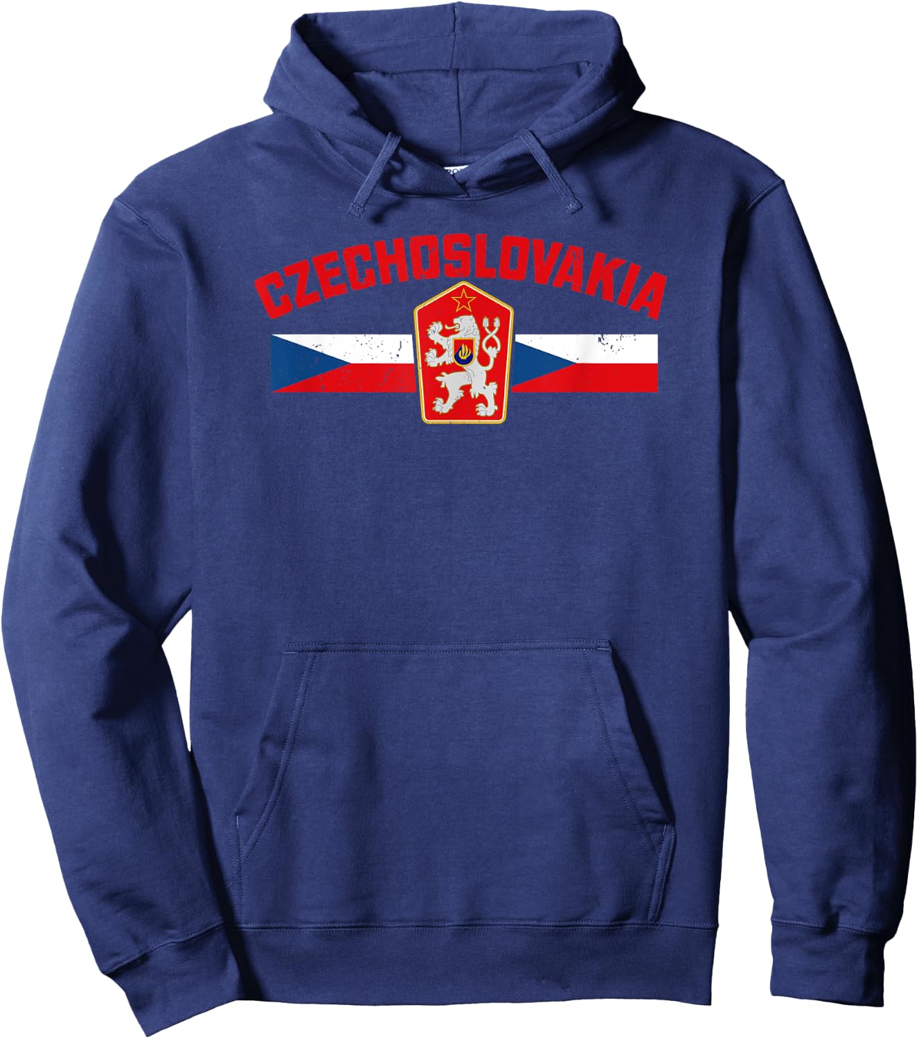Czechoslovakia Czech Slovak central Europe communist Hoodie - Hoodie | Navy