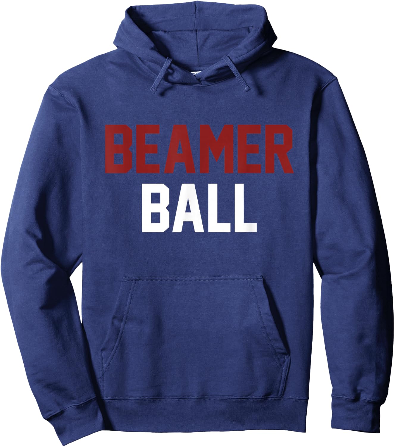 Sarcastic, Beamer Ball Hoodie - Hoodie | Navy