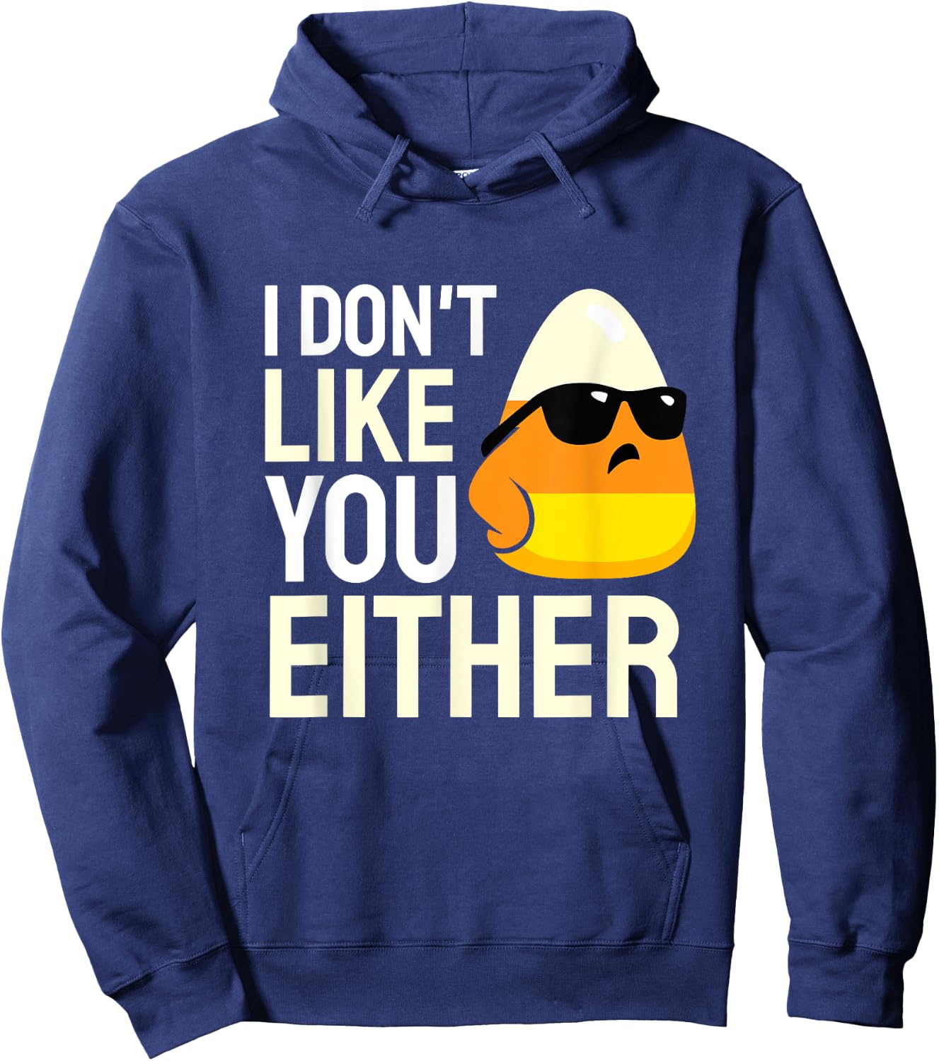 Halloween Costume Team Candy Corn Hoodie - Hoodie | Navy