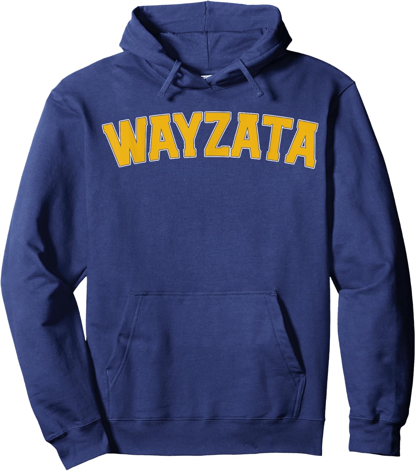 Wayzata Minnesota Blue and Yellow Hoodie - Hoodie | Navy