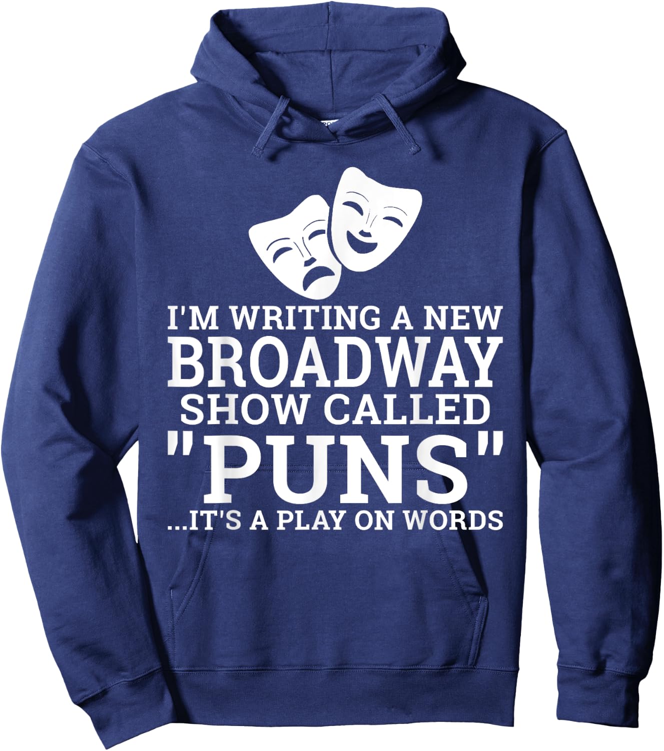 Theatre Joke Theater Hoodie - Hoodie | Navy