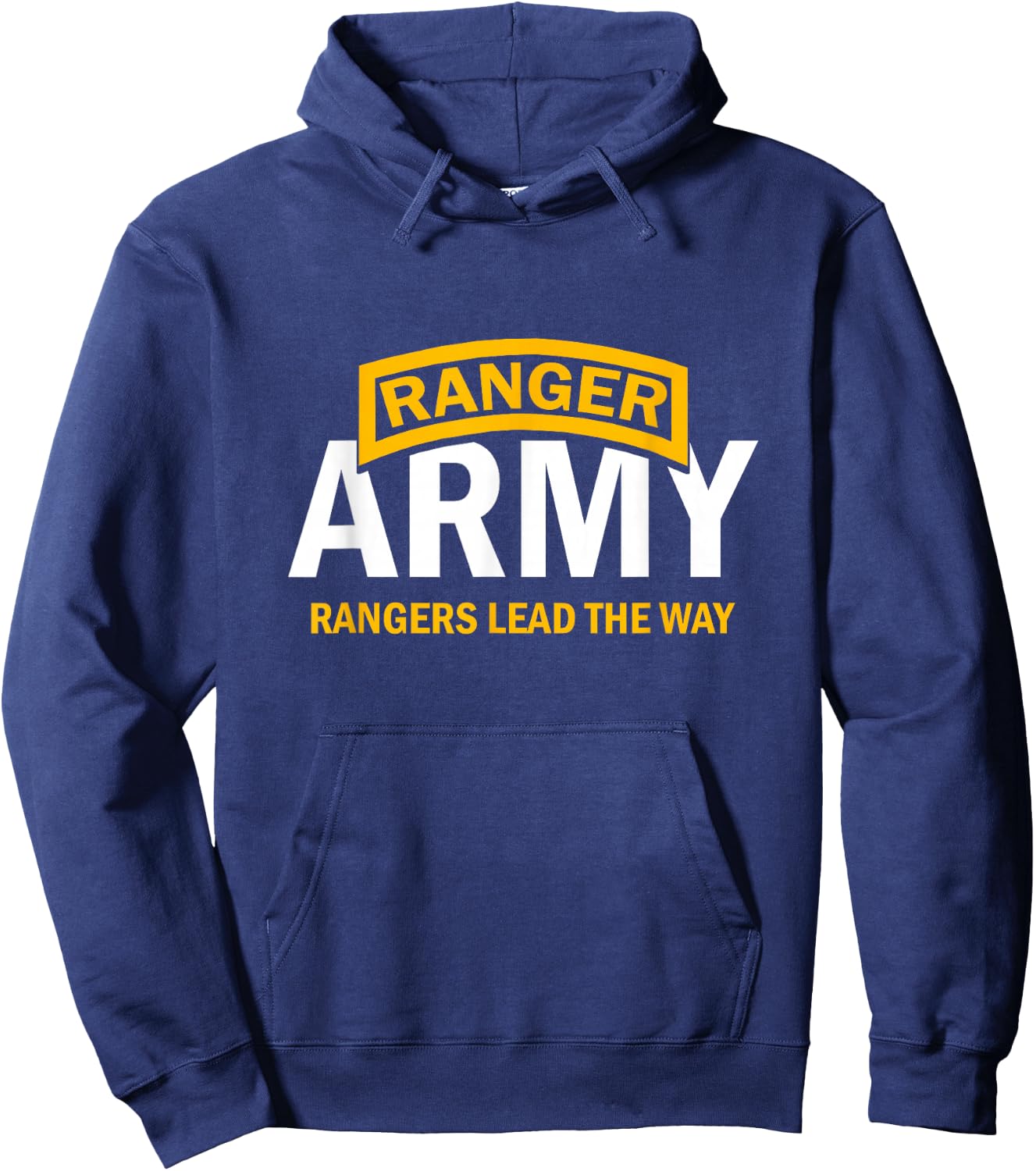 Ranger Army Rangers Lead The Way Hoodie - Hoodie | Navy