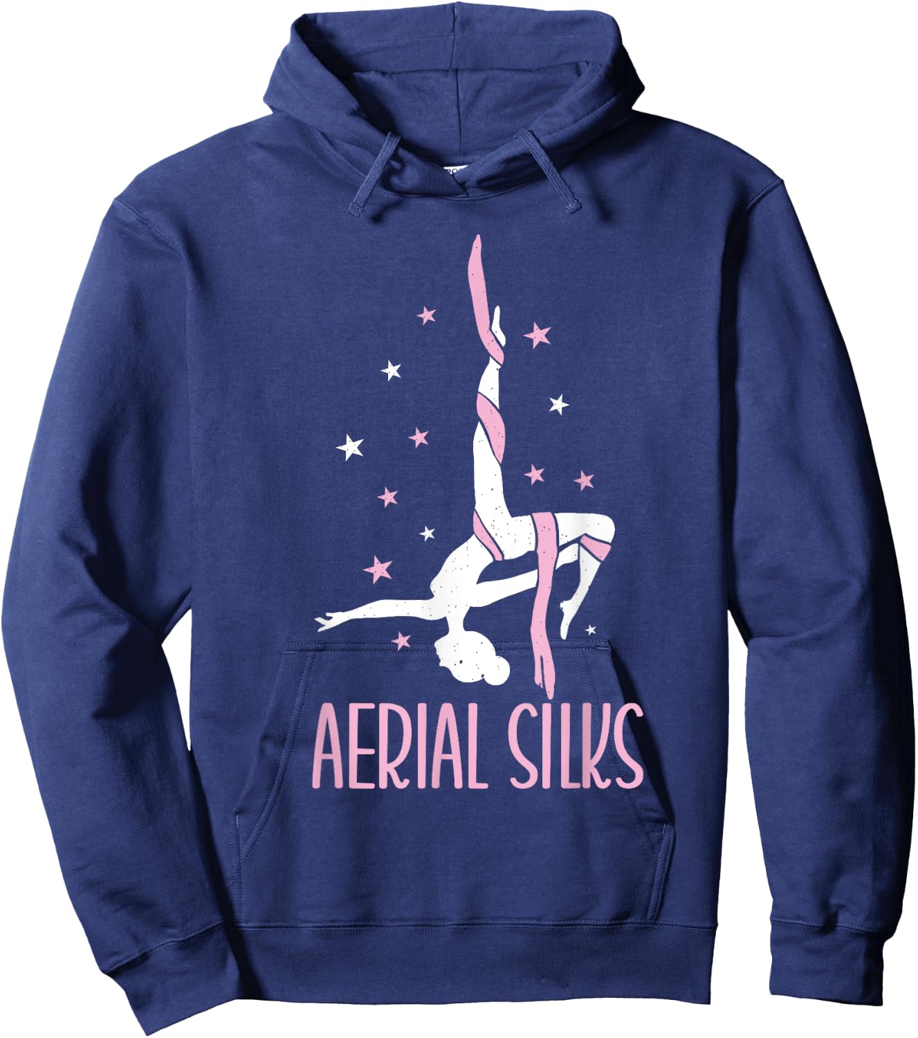 Aerialist Vertical Acrobatics Yoga Circus Artist Aerial Silks Hoodie - Hoodie | Navy