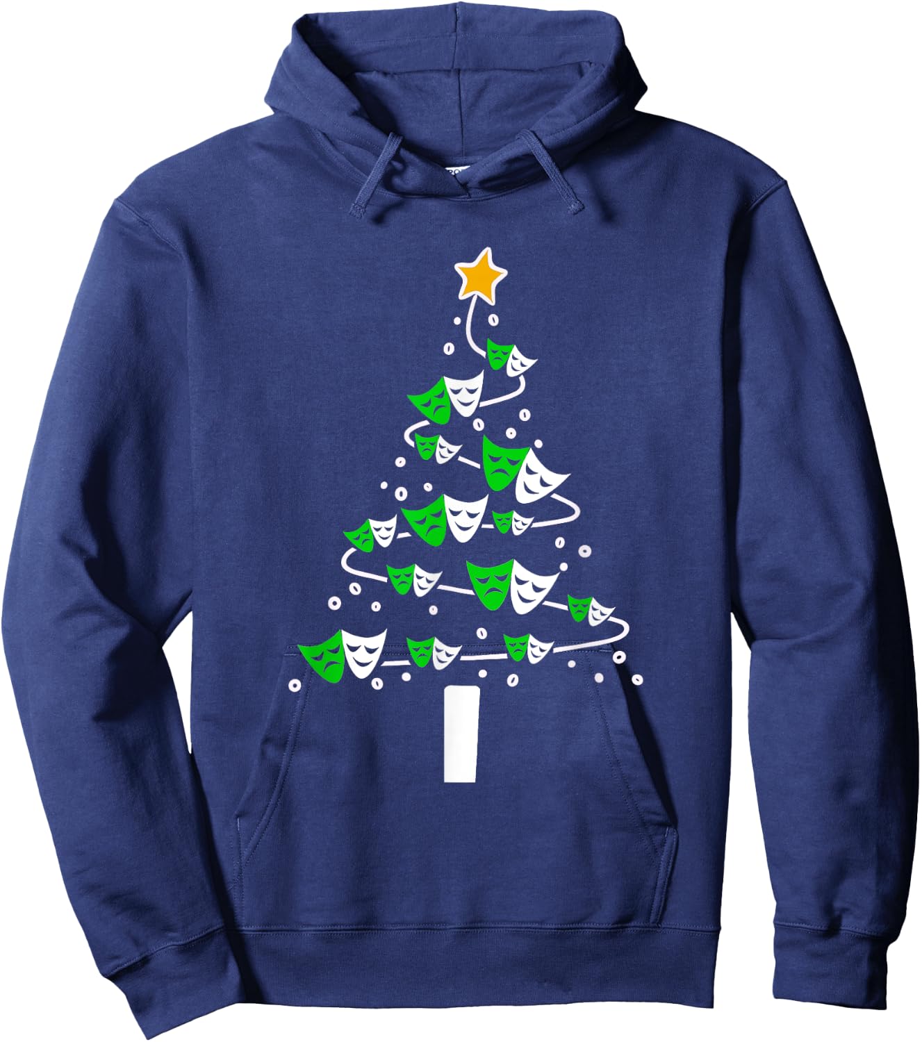 Theatre Gift Men Kids Women Theatre Christmas Hoodie - Hoodie | Navy