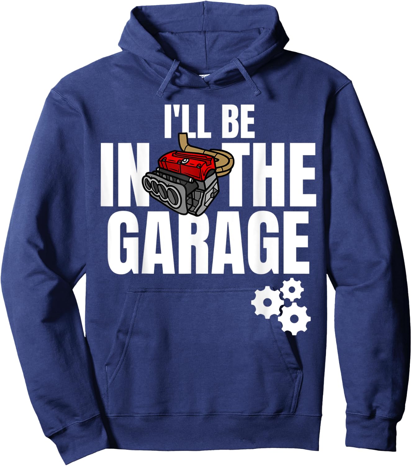 Motor Racing Men Women Kids Stock Car Race Driver Mechanic Hoodie - Hoodie | Navy