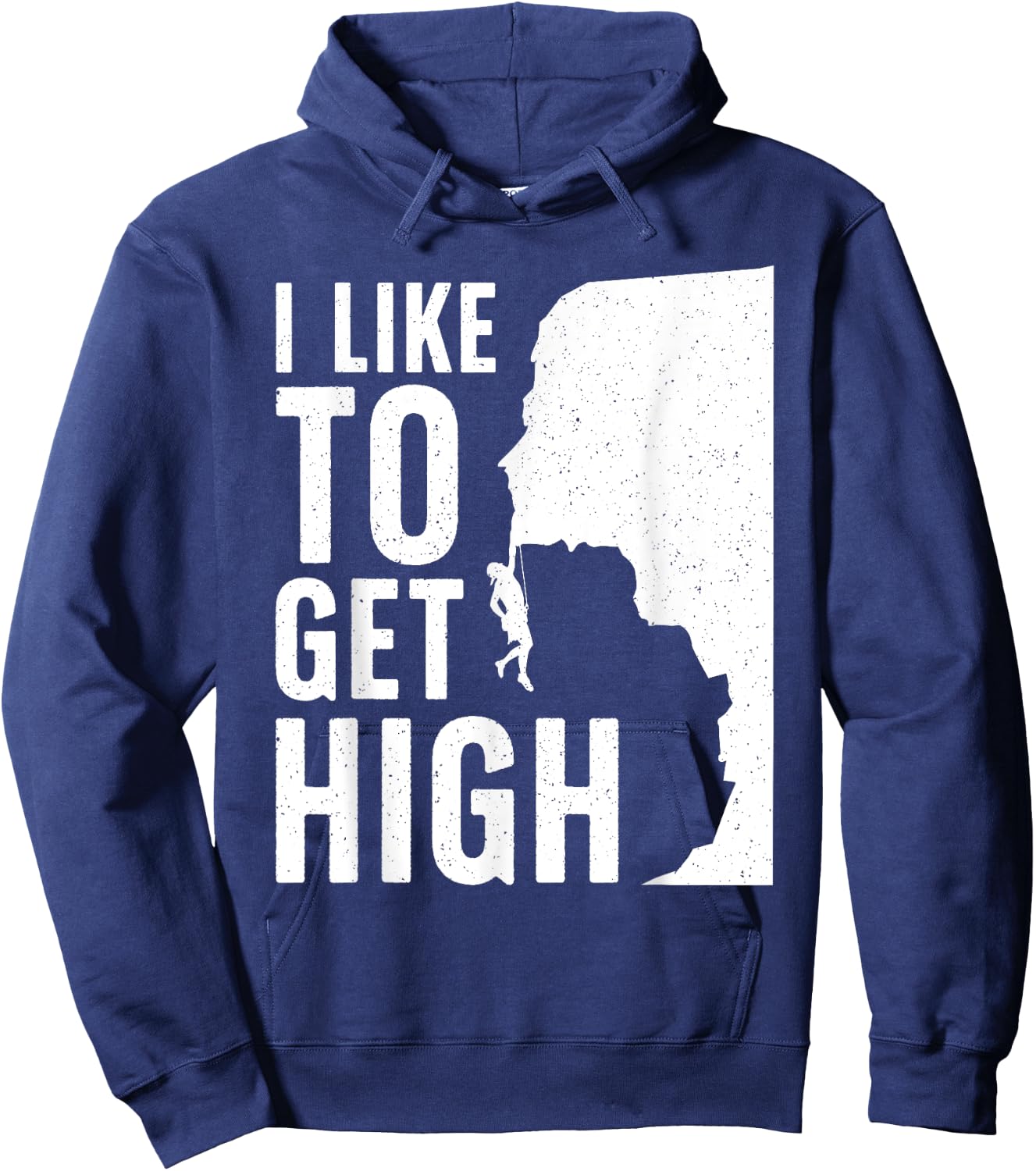 Cool Rock Climbing Women Kids Mountain Rock Climbers Hoodie - Hoodie | Navy