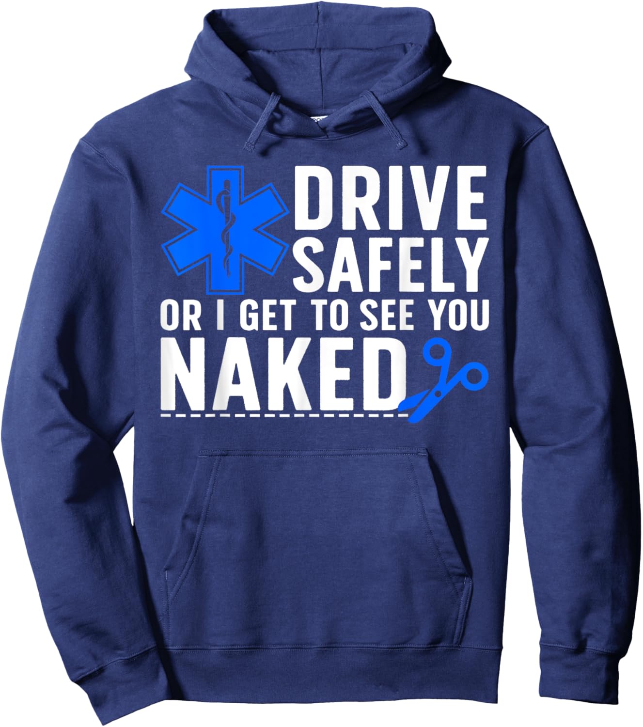 Cool EMT Women Medical Assistant Paramedic EMS Medic Hoodie - Hoodie | Navy