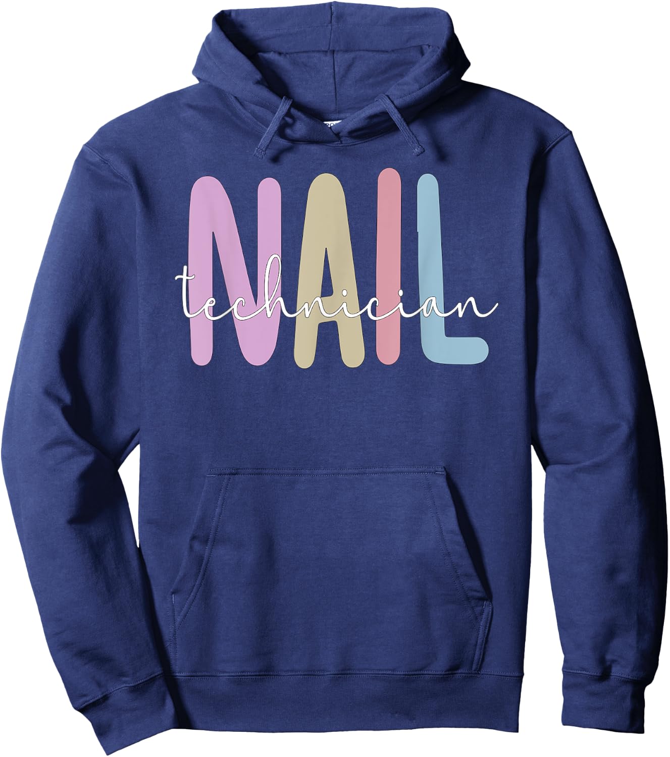 Nail Tech Nail Technician Hoodie - Hoodie | Navy