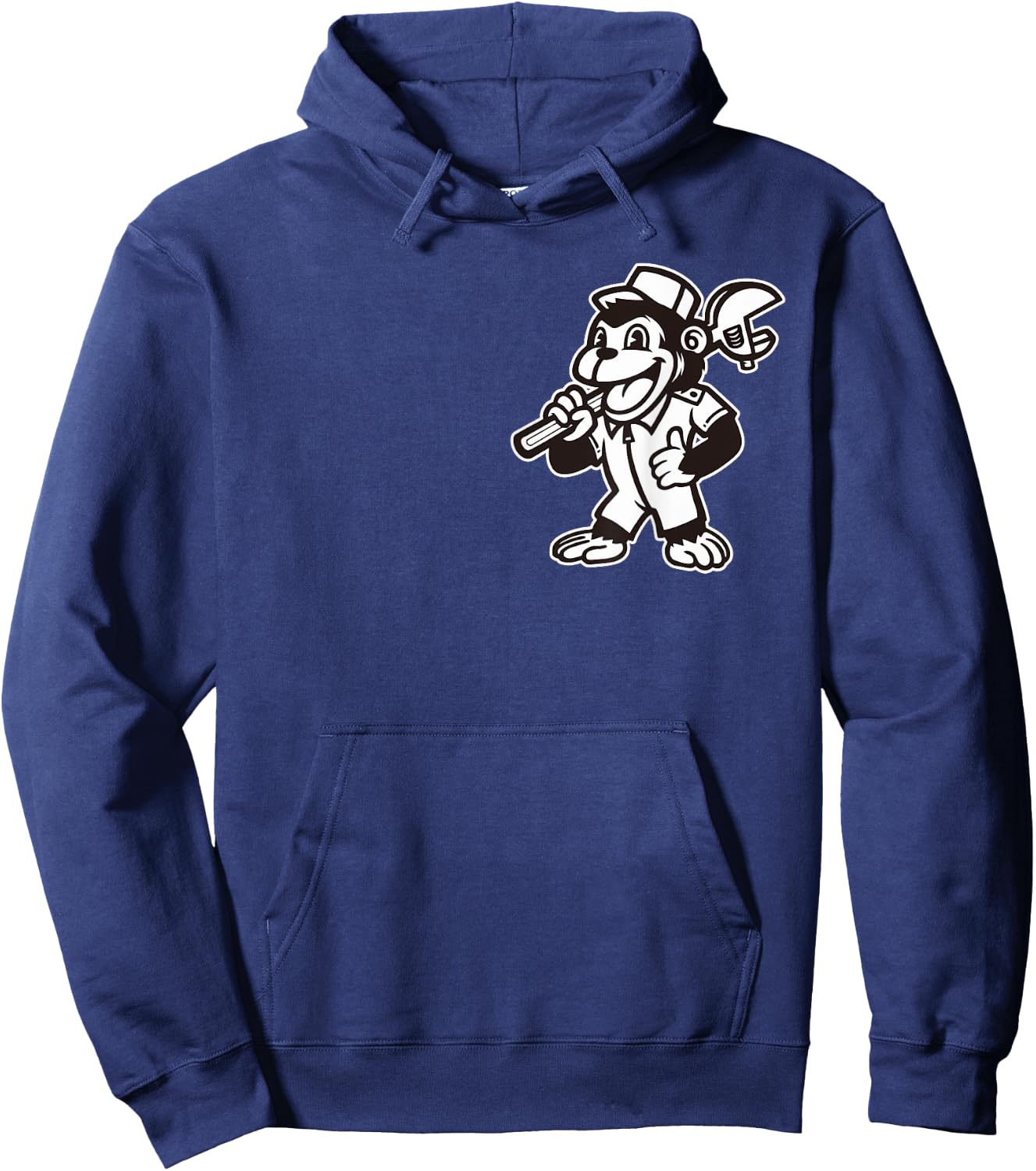 Vintage Grease Monkey Hoodie - Hoodie | Navy