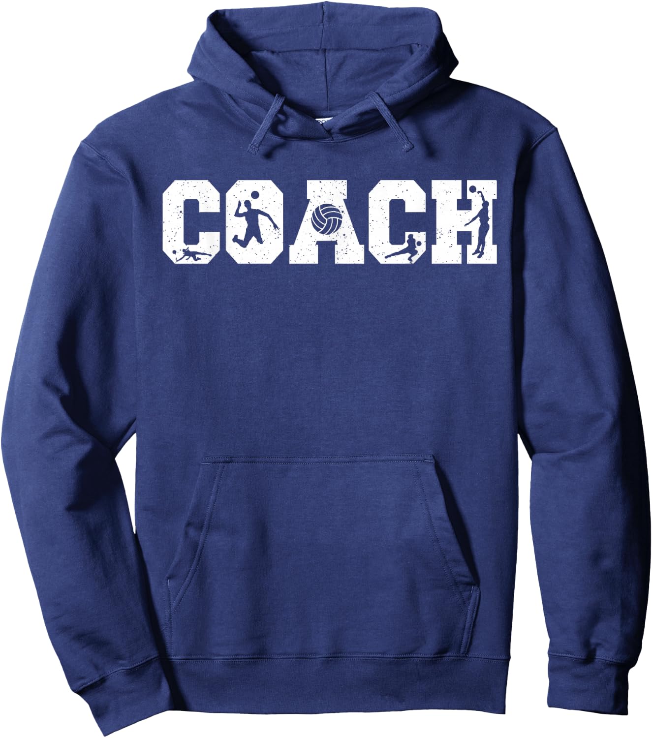 Volleyball Coach Hoodie - Hoodie | Navy