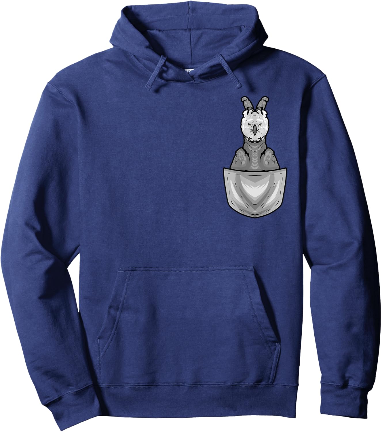 Harpy Eagle In Pocket Raptor Birds Bird Lover Harpy Eagle Hoodie - Hoodie | Navy